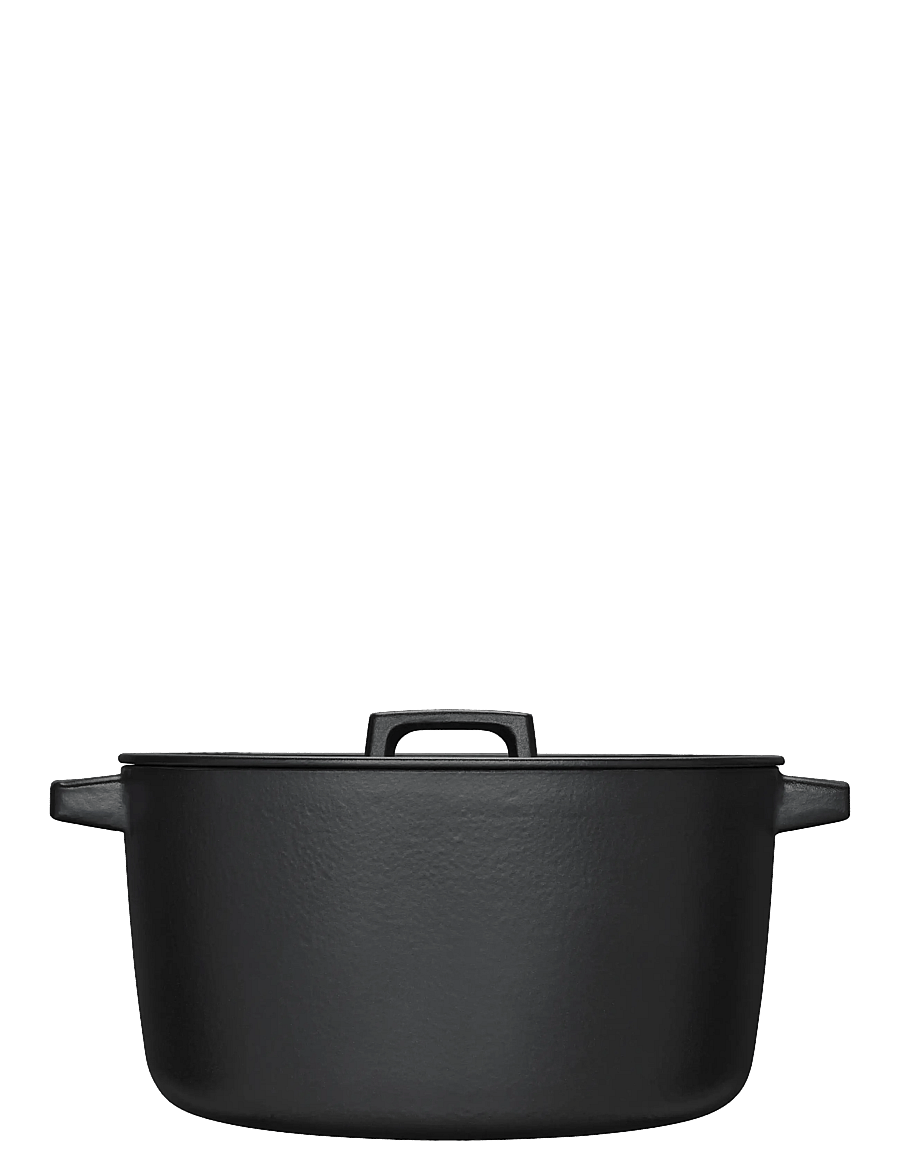Fiskars - Folken Casserole w/lid 6L - black - 1