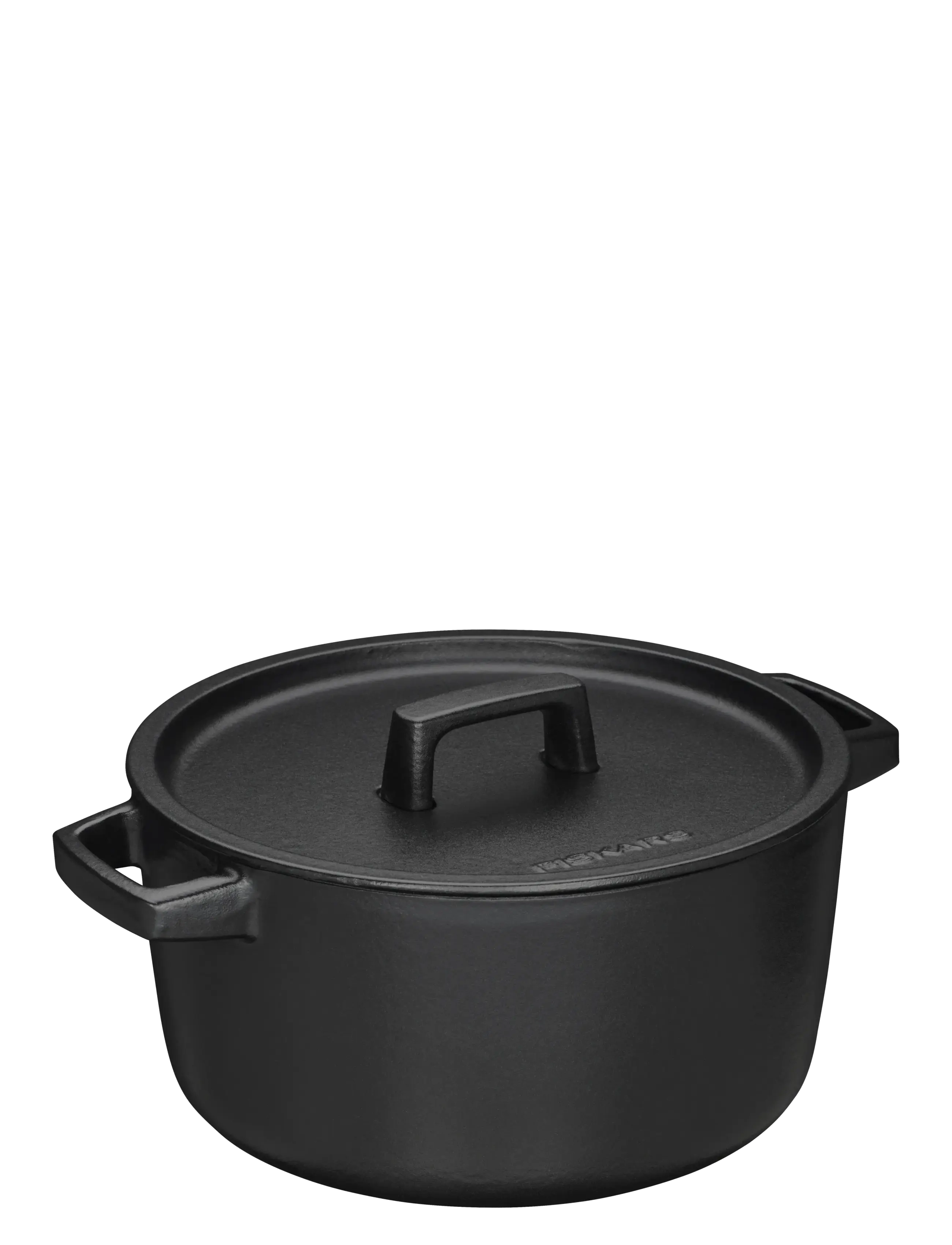 Fiskars Folken Casserole W/Lid 4L, 4 LITER, Black, Køkken > Gryder Og Pander, Unisex