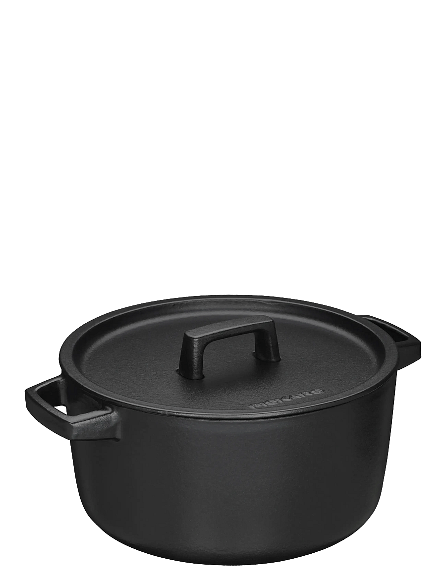 Fiskars - Folken Casserole w/lid 4L - black - 0