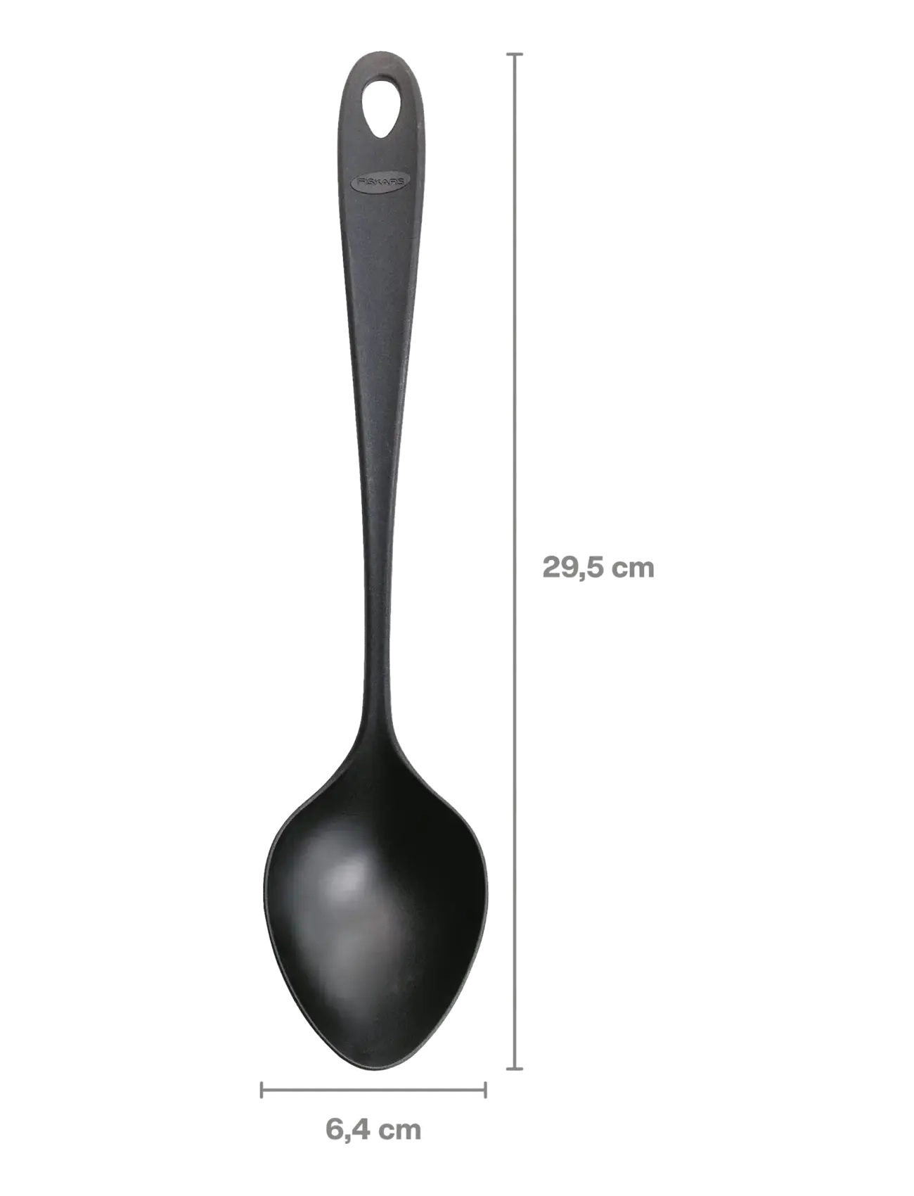 Fiskars Essential Spoon New, 30 cm, Kitchen Tools, Schwarz - Spoons & Ladels, Homeware