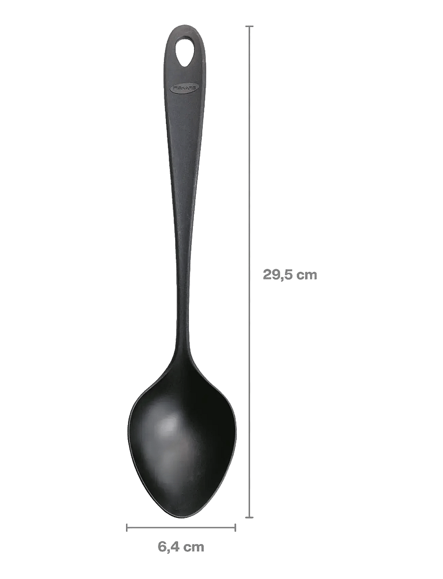 Fiskars - Essential Spoon NEW - löffel & schöpflöffel - black - 0