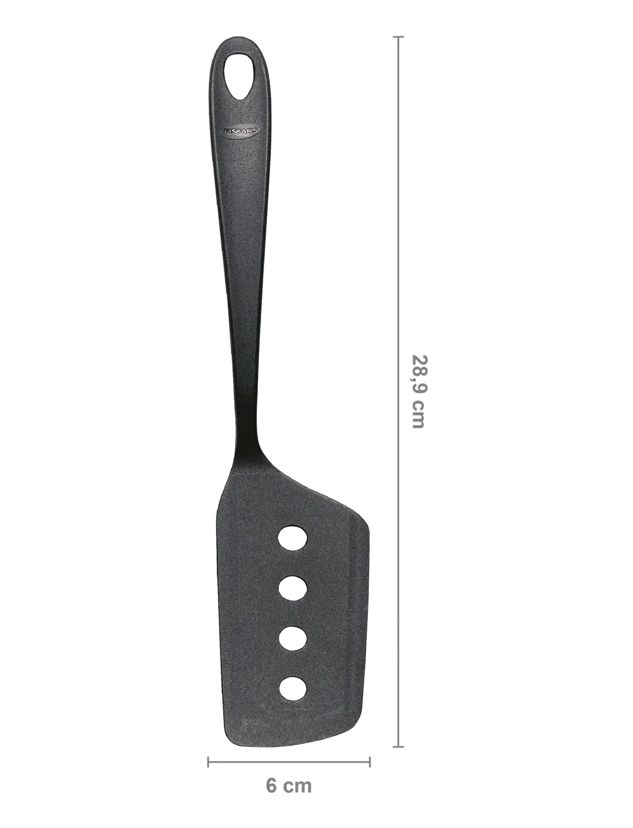 Fiskars Essential Spatula New, 28 cm, Kitchen Tools, Schwarz - Spatulas, Homeware