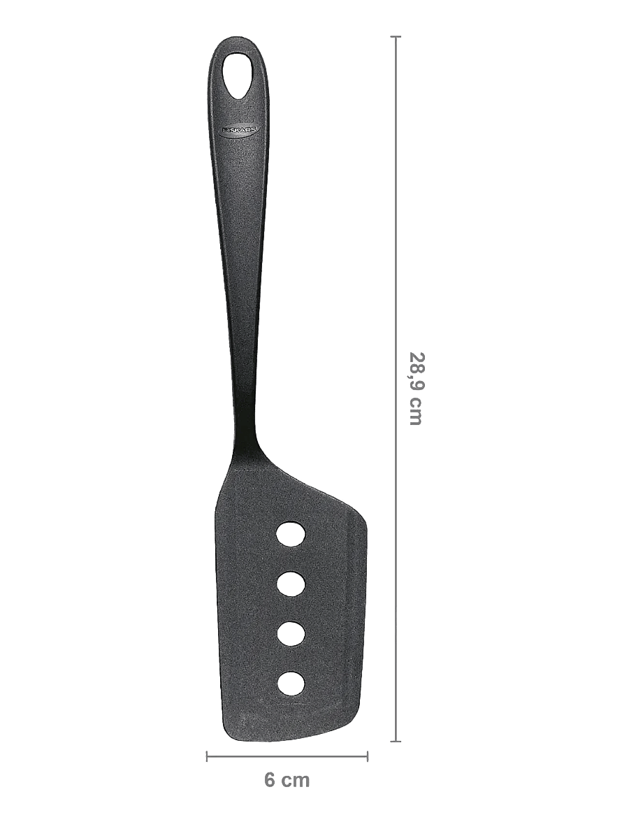 Fiskars - Essential Spatula NEW - tõstelusikad ja spaatlid - black - 0