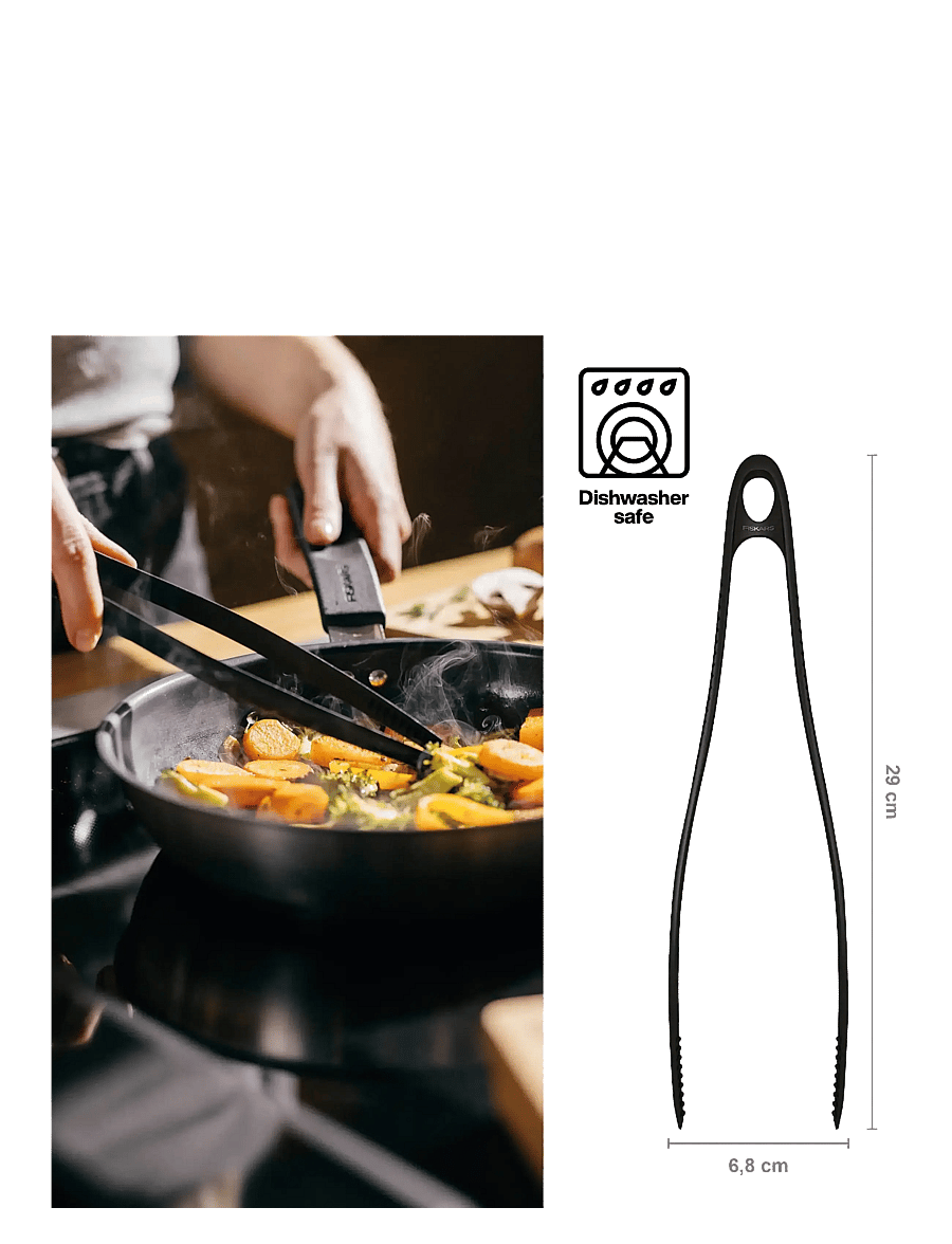 Fiskars - Essential Tongs NEW - zangen & pinzetten - black - 1