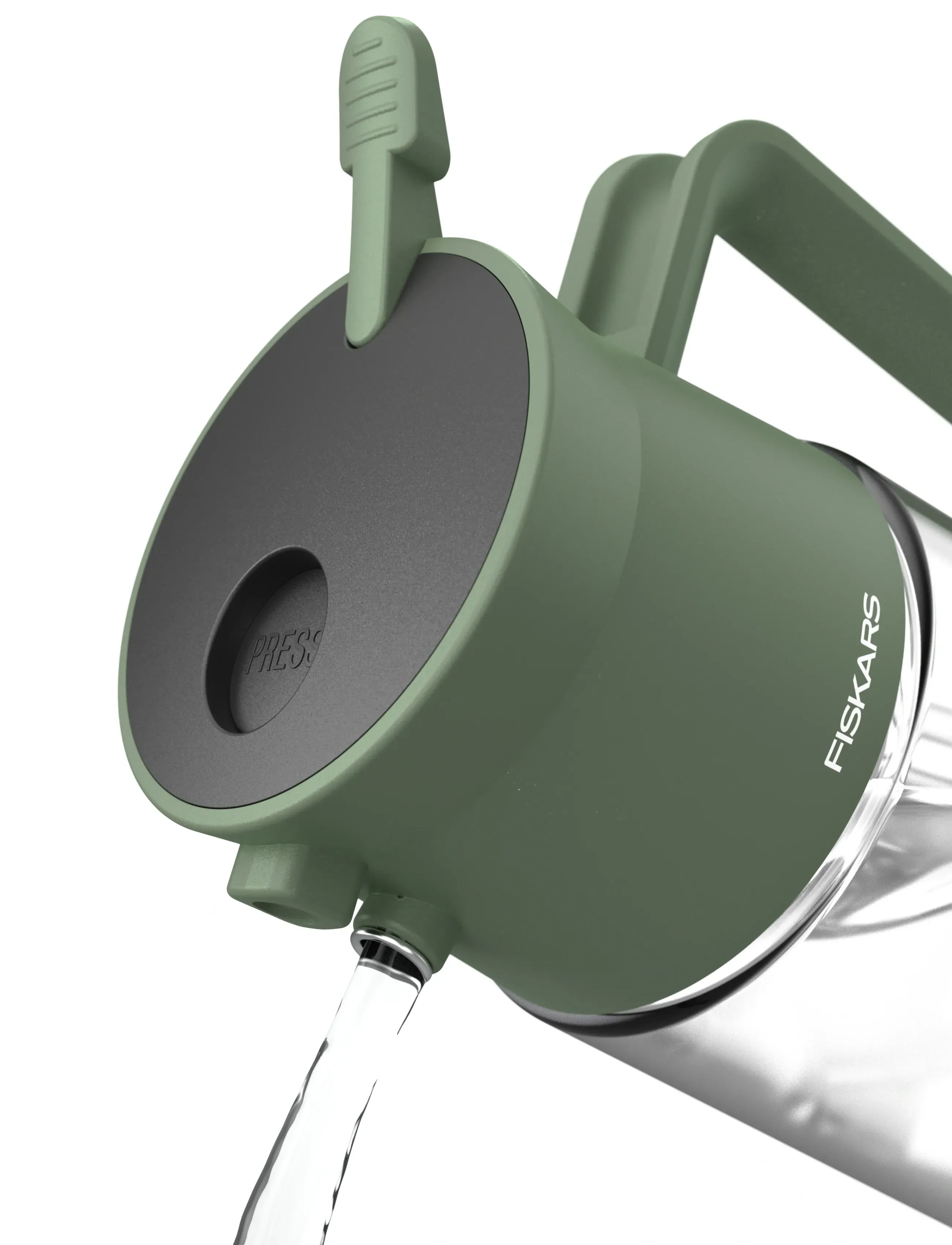 Fiskars - Plant Care Mist & Pour Watering Can - aia aksessuaarid - green / transparent - 1