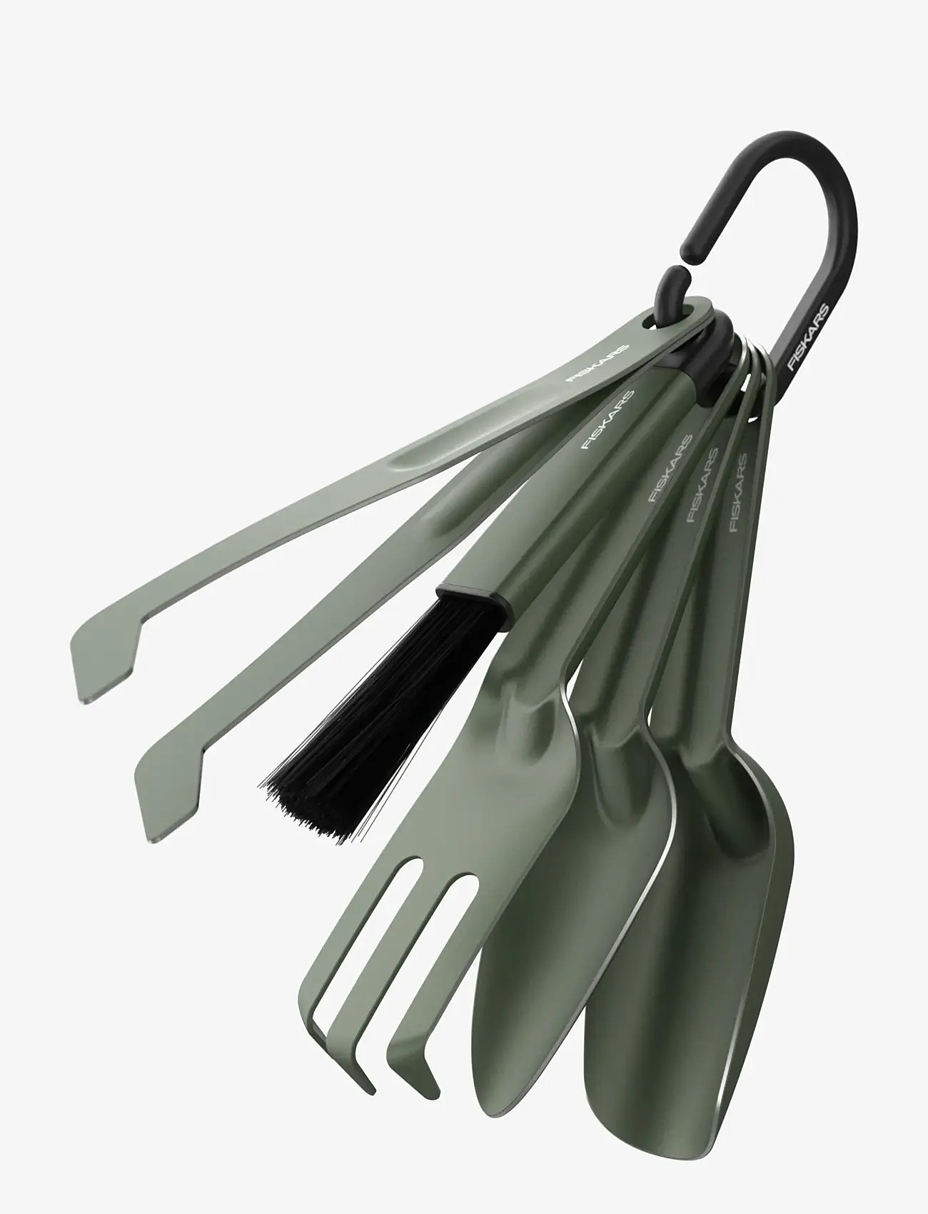 Fiskars - Plant Care Soil Tool Set 5pc - garden tools - green - 0