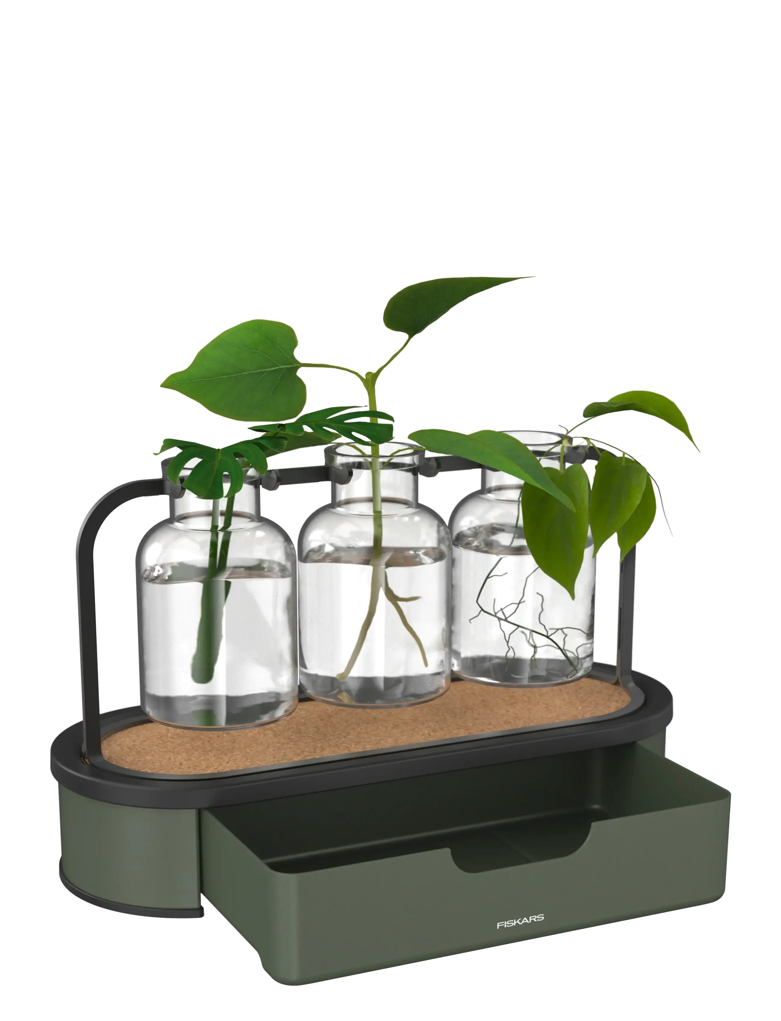 Fiskars - Plant Care Propagation Station - aia aksessuaarid - green / transparent - 2