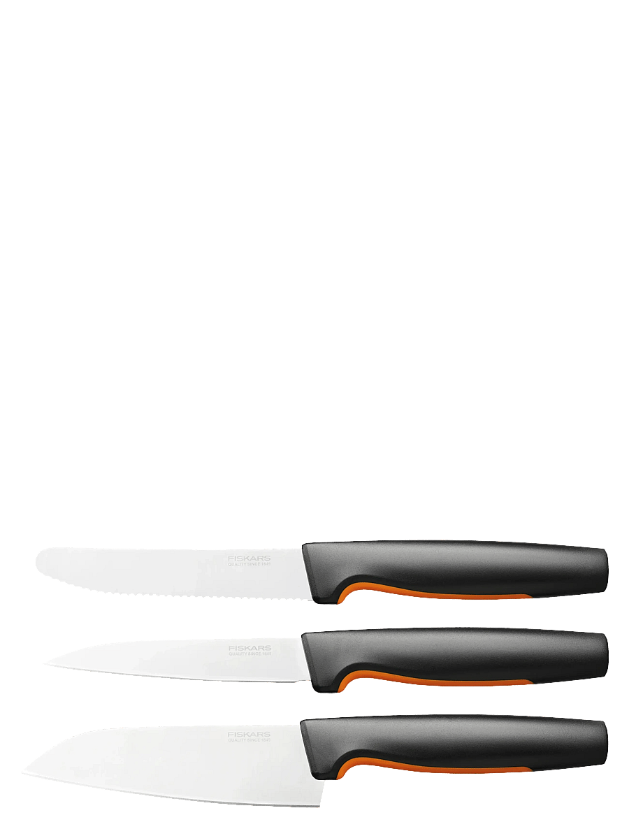 Fiskars - Favoritknivset FF 3 delar GRS - noakomplektid - black/orange - 0
