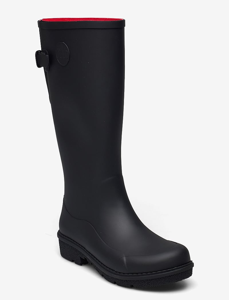 FitFlop - WONDERWELLY TALL - vardagsstil - all black - 0