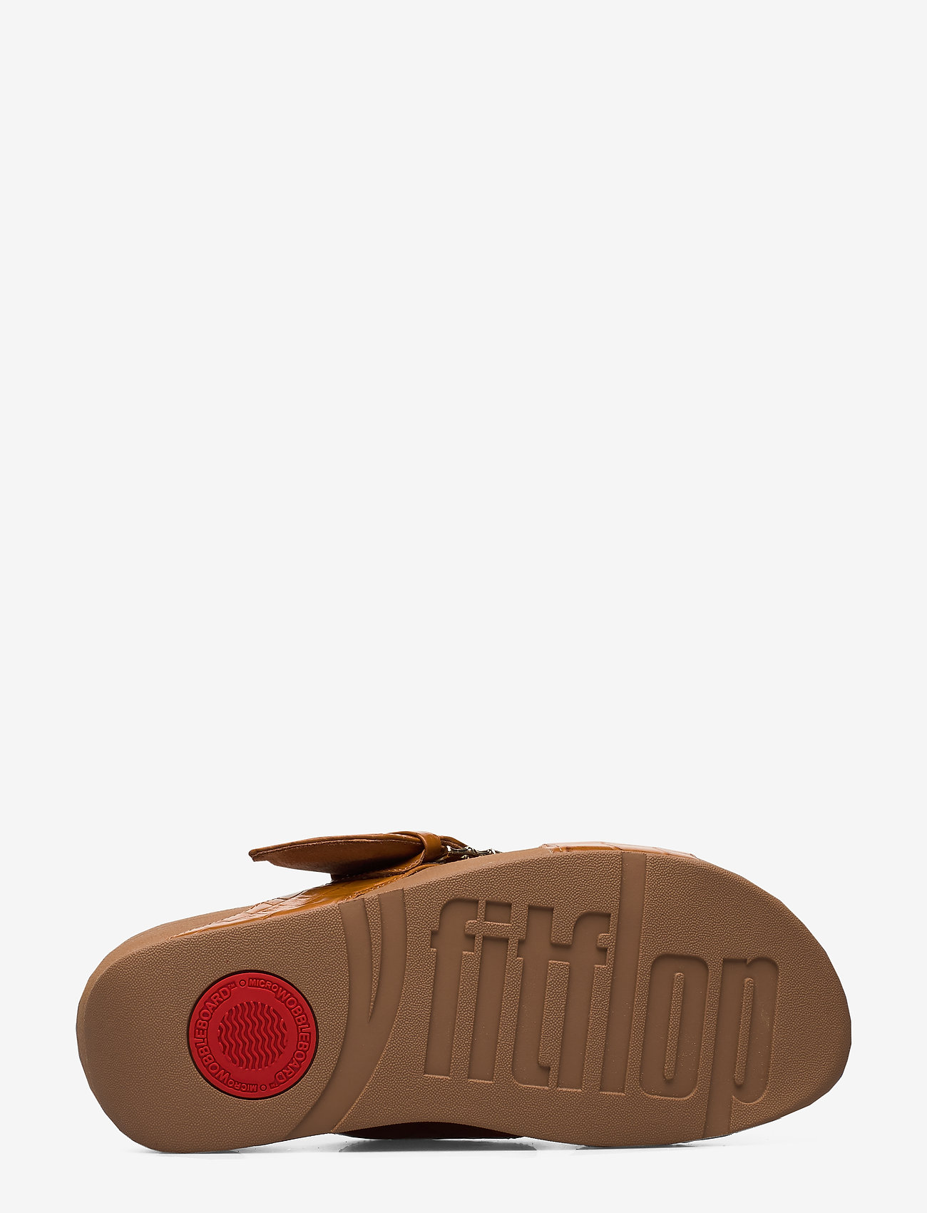 FitFlop - LULU CROCO SLIDES - light tan - 4