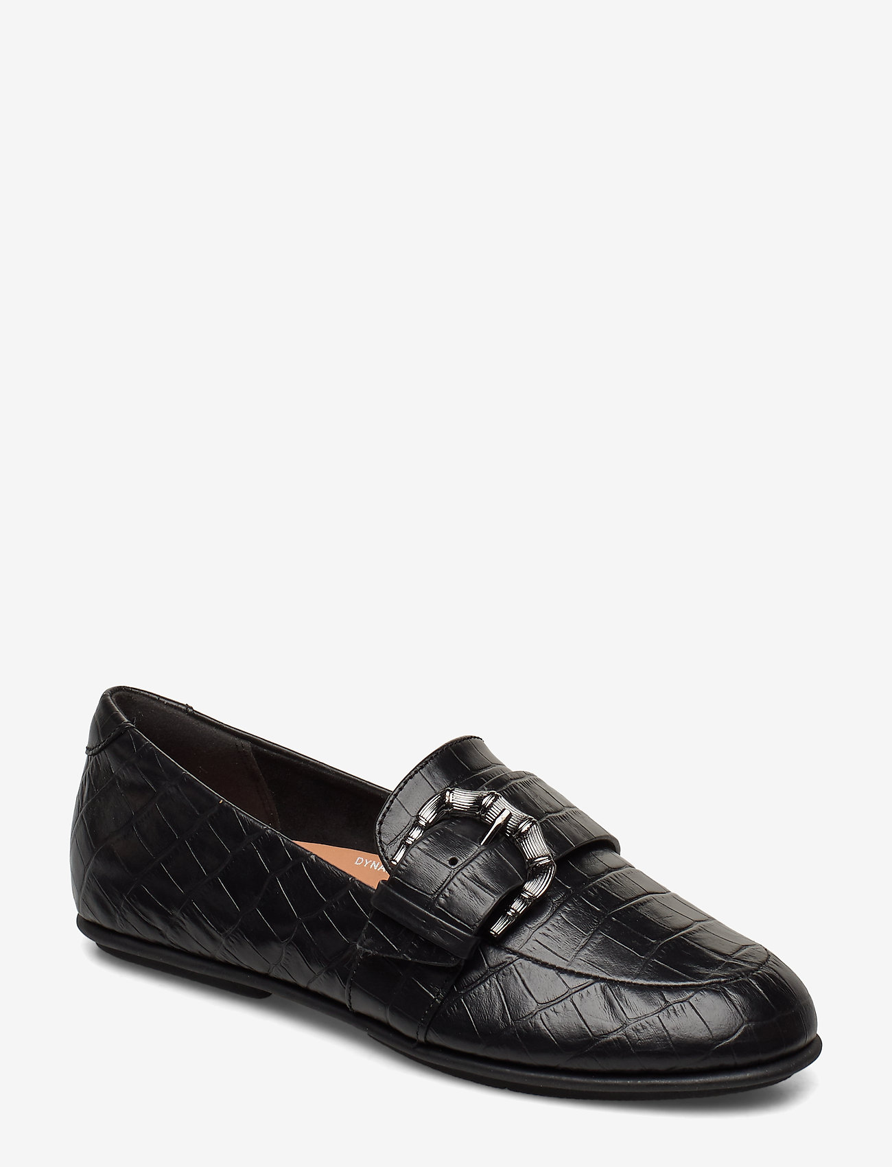 FitFlop - LISBET CROCO LOAFERS - all black - 0