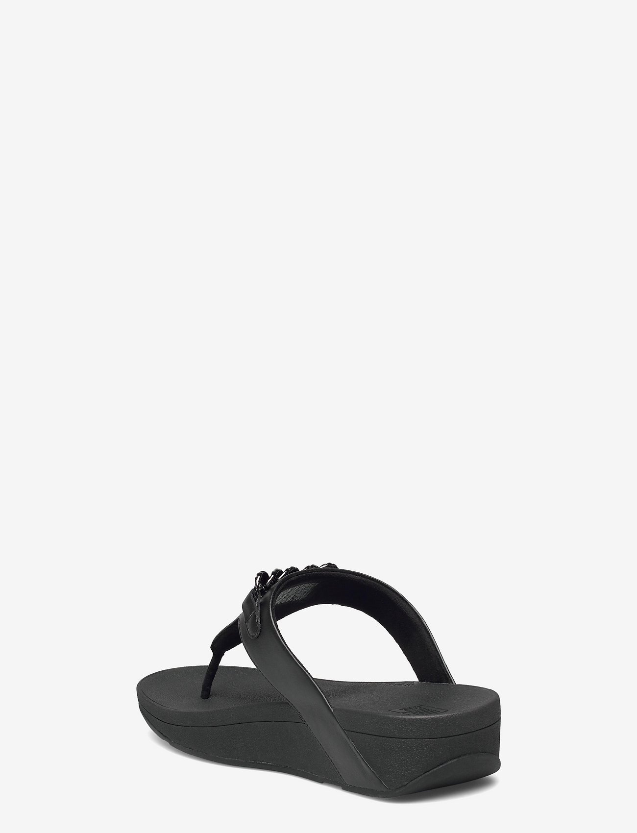 FitFlop - LOTTIE CHAIN TOE-THONGS - all black - 2