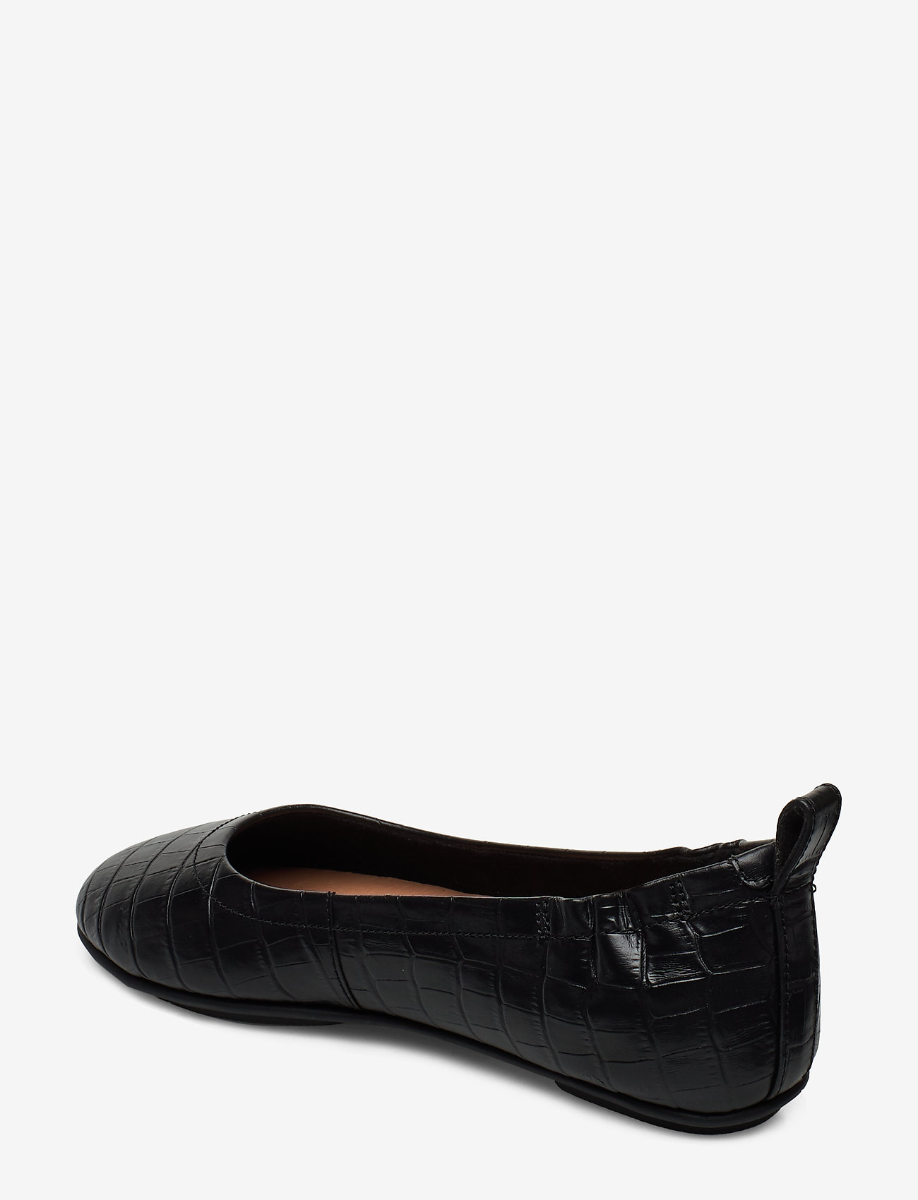 FitFlop - ALLEGRO CROCO BALLERINAS - all black - 1