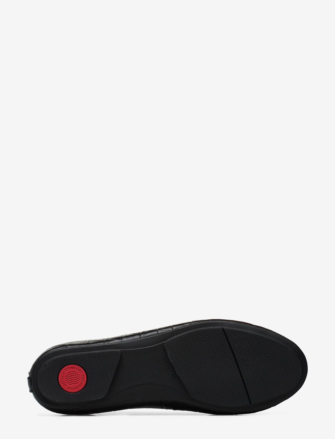 FitFlop - ALLEGRO CROCO BALLERINAS - all black - 4