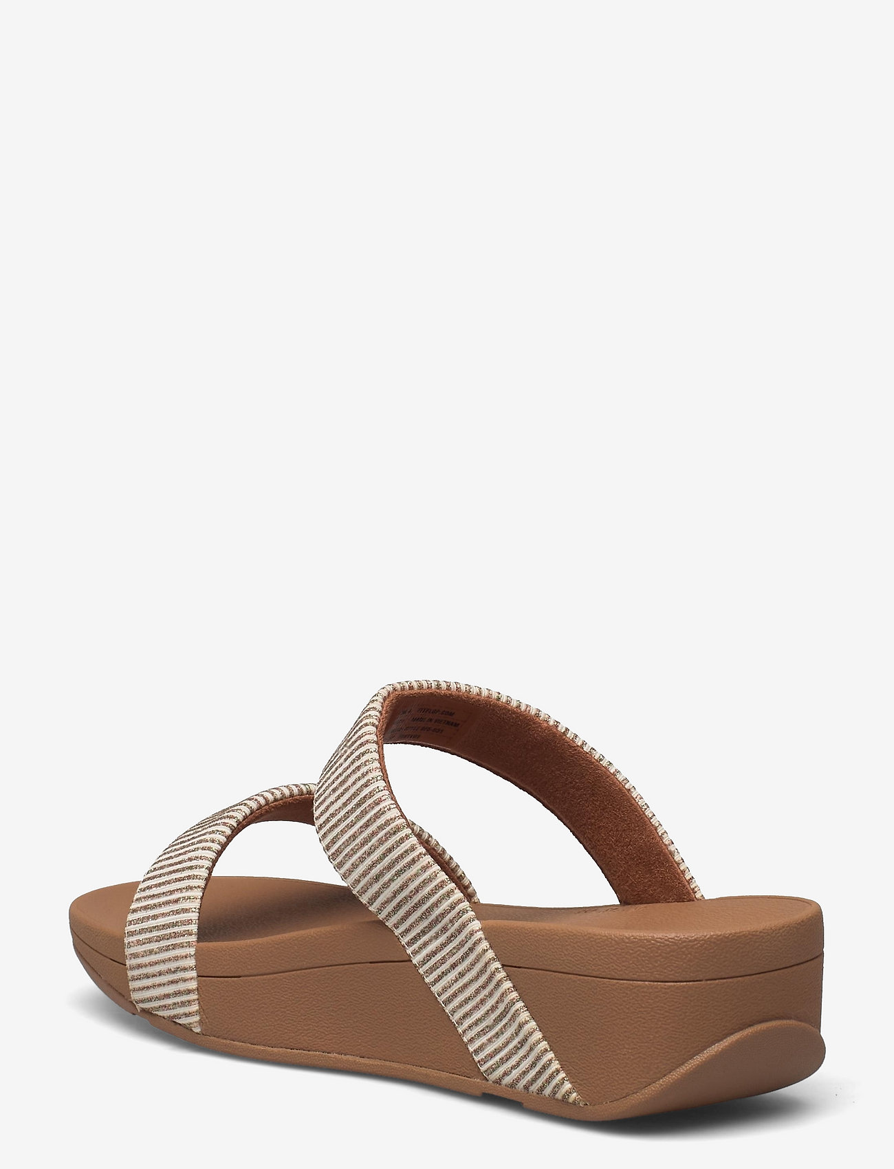 FitFlop - LOTTIE GLITTER STRIPE SLIDES - stone - 2
