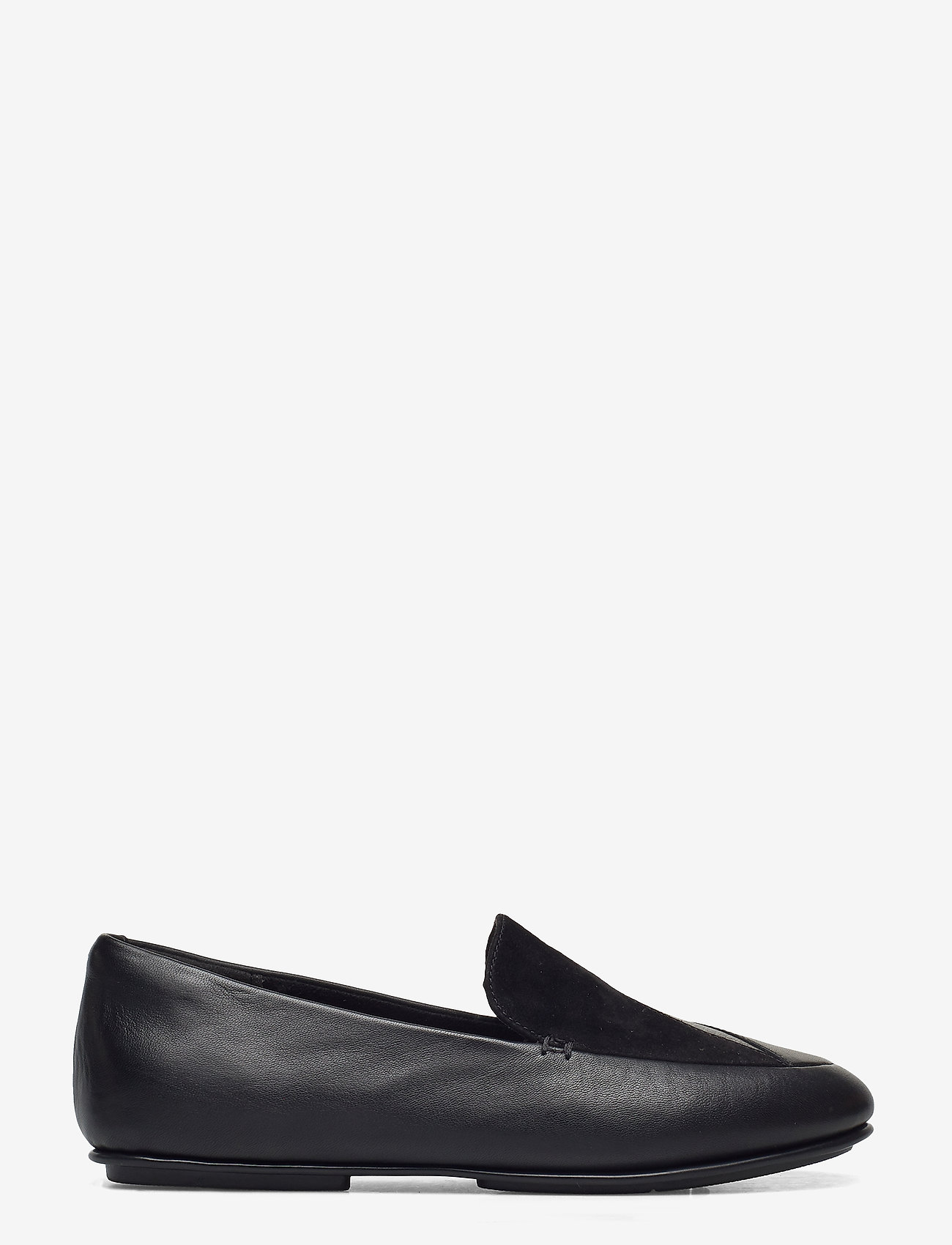 FitFlop - LENA LIZARD-EMBOSSED LOAFERS - all black - 1
