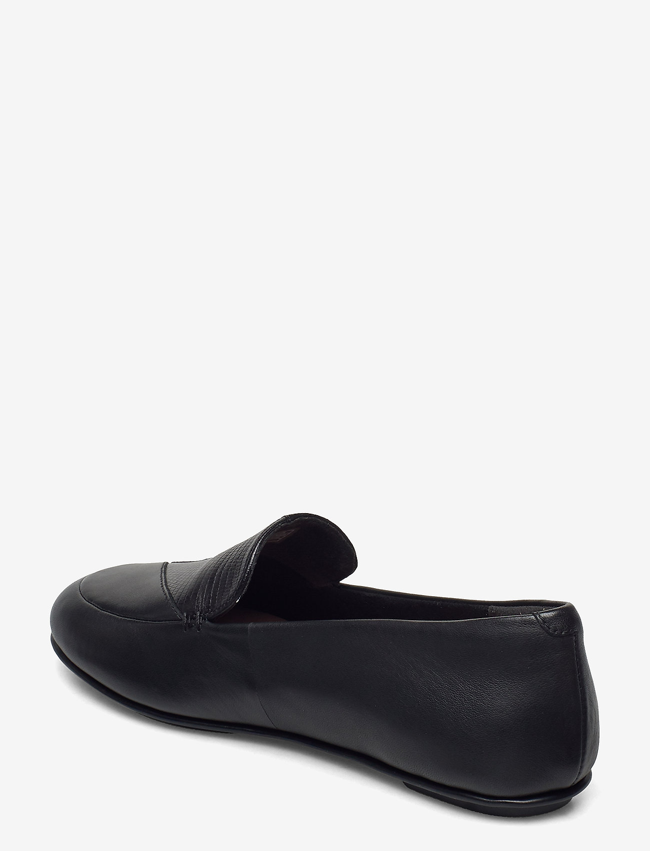 FitFlop - LENA LIZARD-EMBOSSED LOAFERS - all black - 2