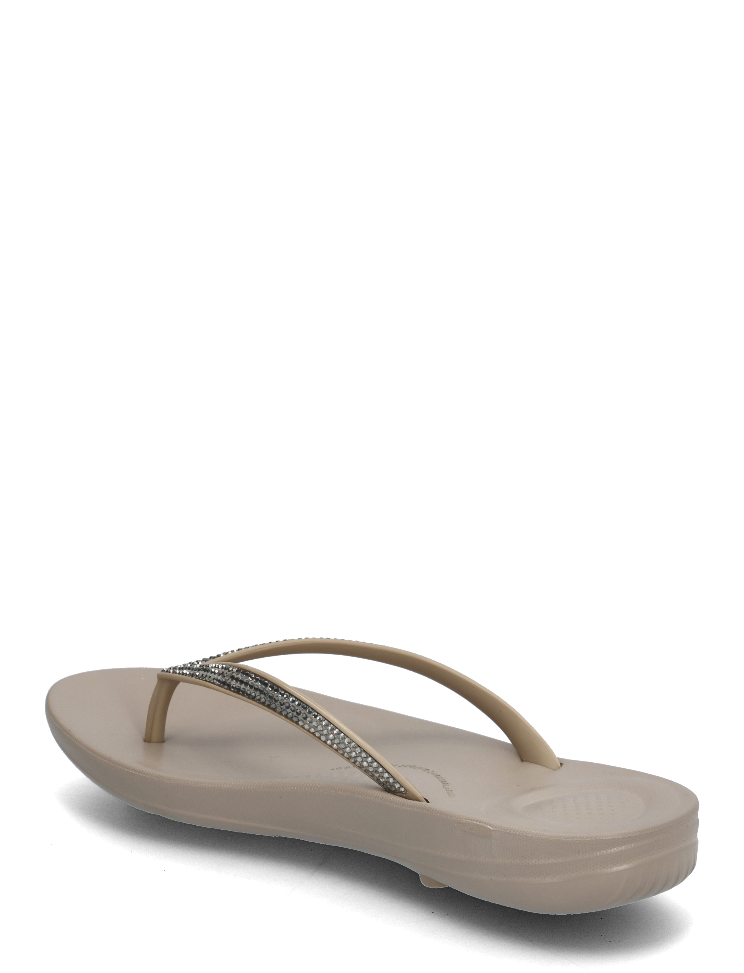FitFlop - IQUSHION OMBRE SPARKLE FLIP-FLOPS - on taupe/pewter - 3