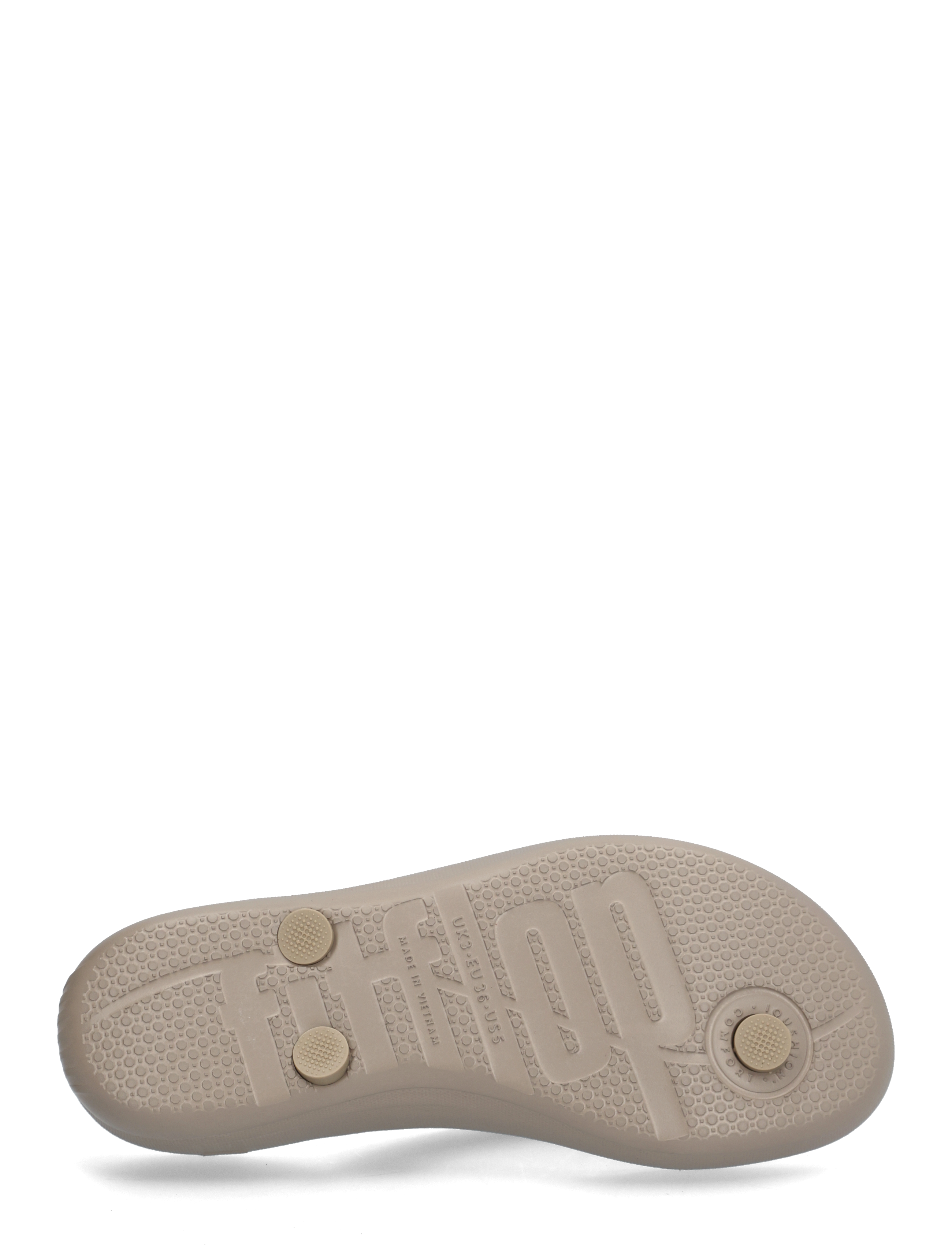 FitFlop - IQUSHION OMBRE SPARKLE FLIP-FLOPS - on taupe/pewter - 5