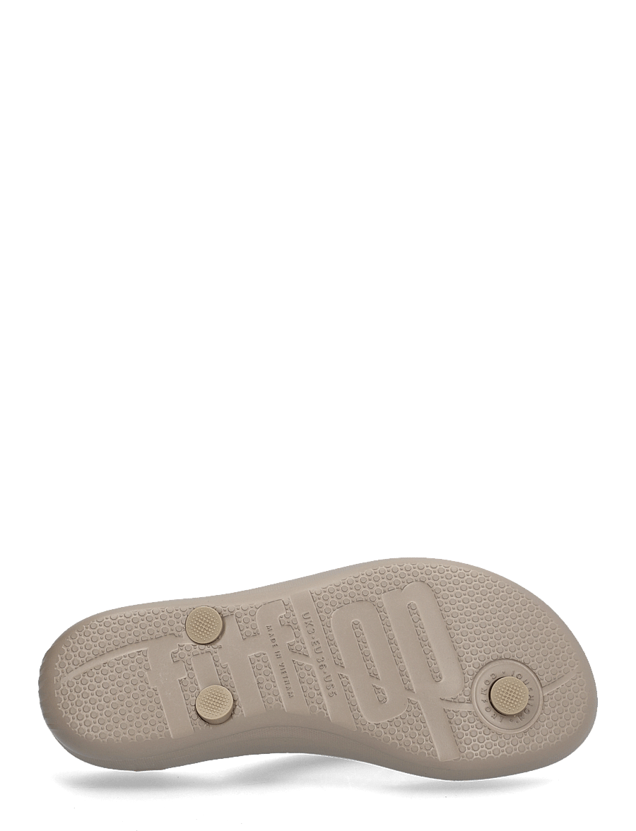 FitFlop - IQUSHION OMBRE SPARKLE FLIP-FLOPS - on taupe/pewter - 5