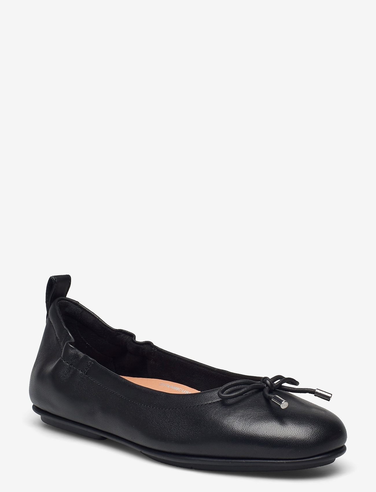 FitFlop - ALLEGRO BOW LEATHER BALLERINAS - all black - 0