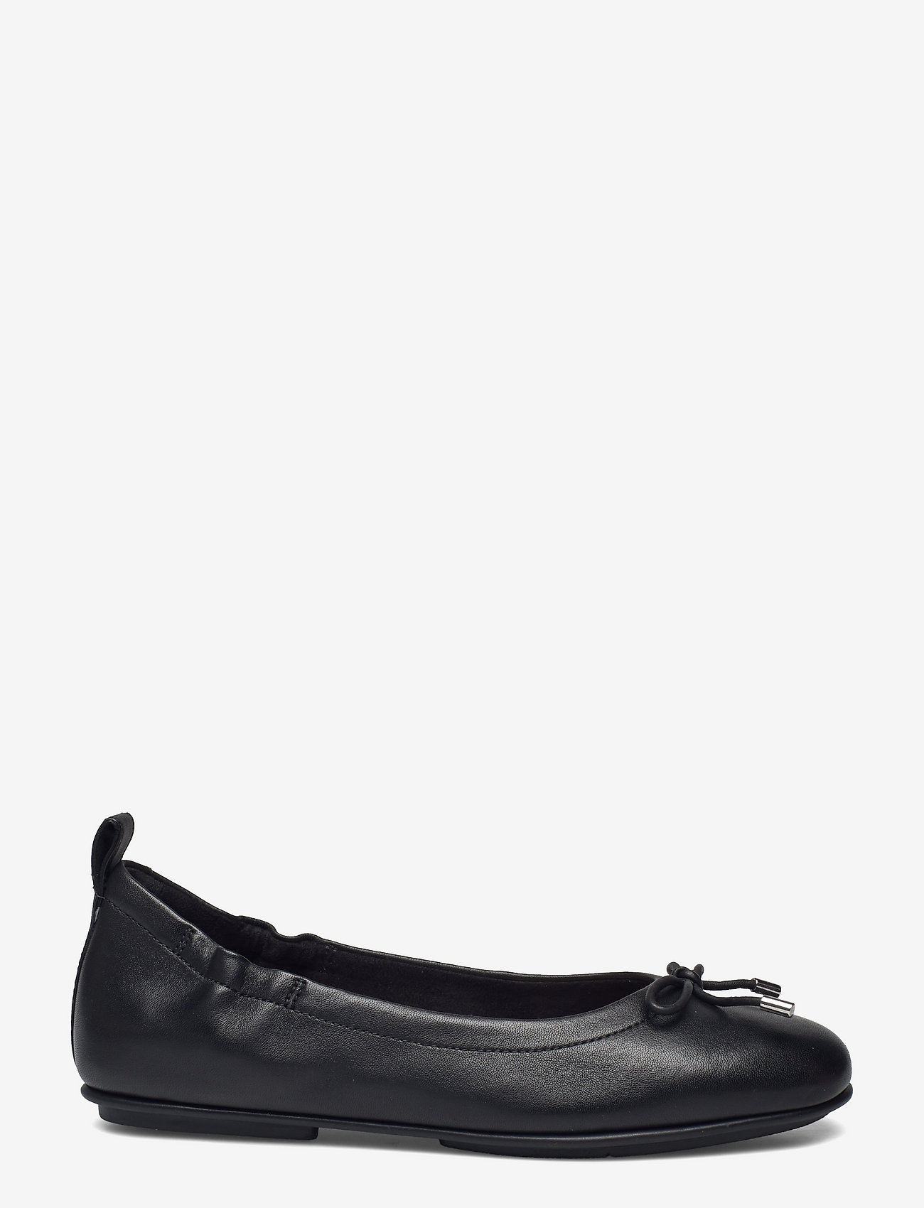 FitFlop - ALLEGRO BOW LEATHER BALLERINAS - all black - 1