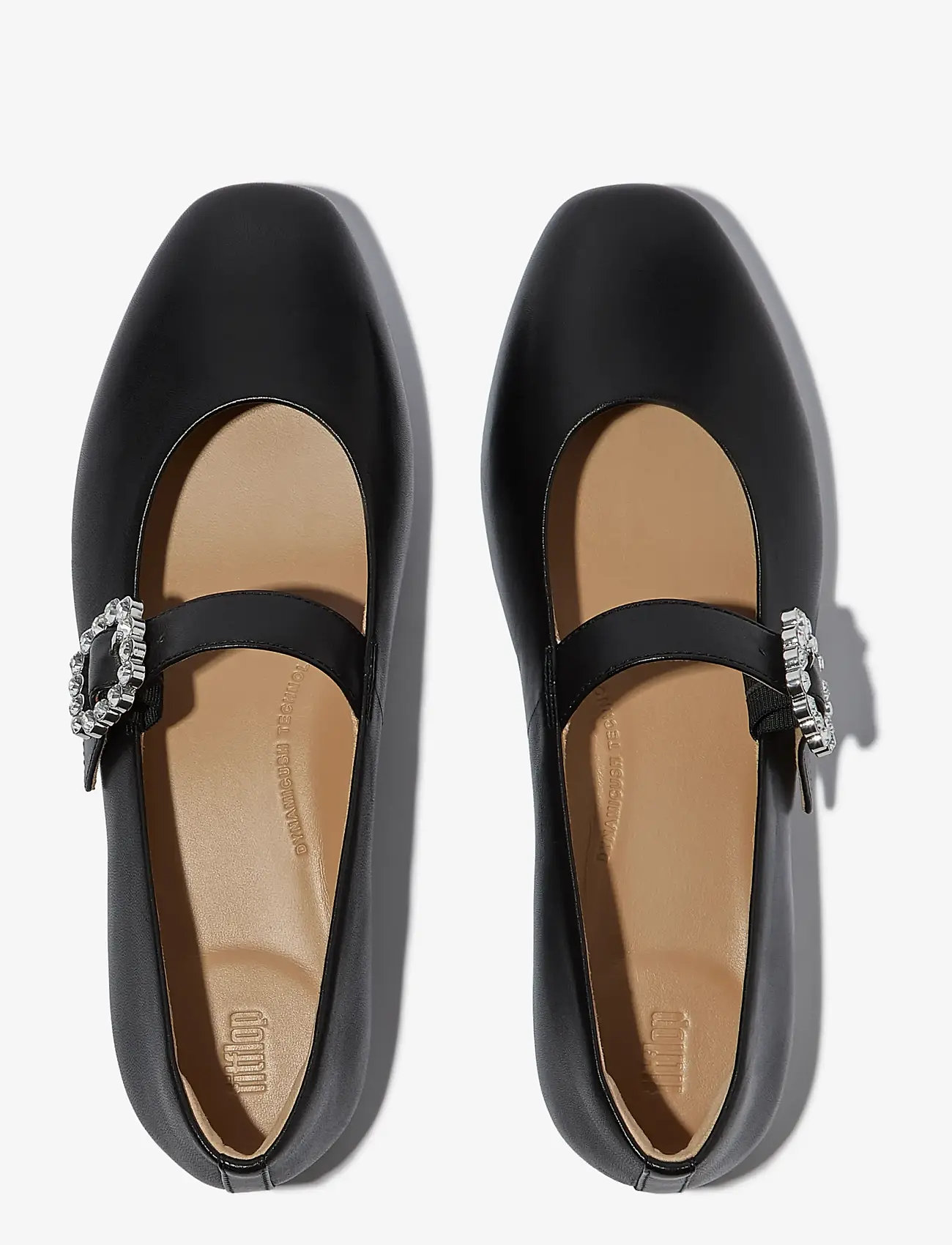 FitFlop - DELICATO CRYSTAL-BUCKLE LEATHER MARY JANES - speciella tillfällen - black - 3