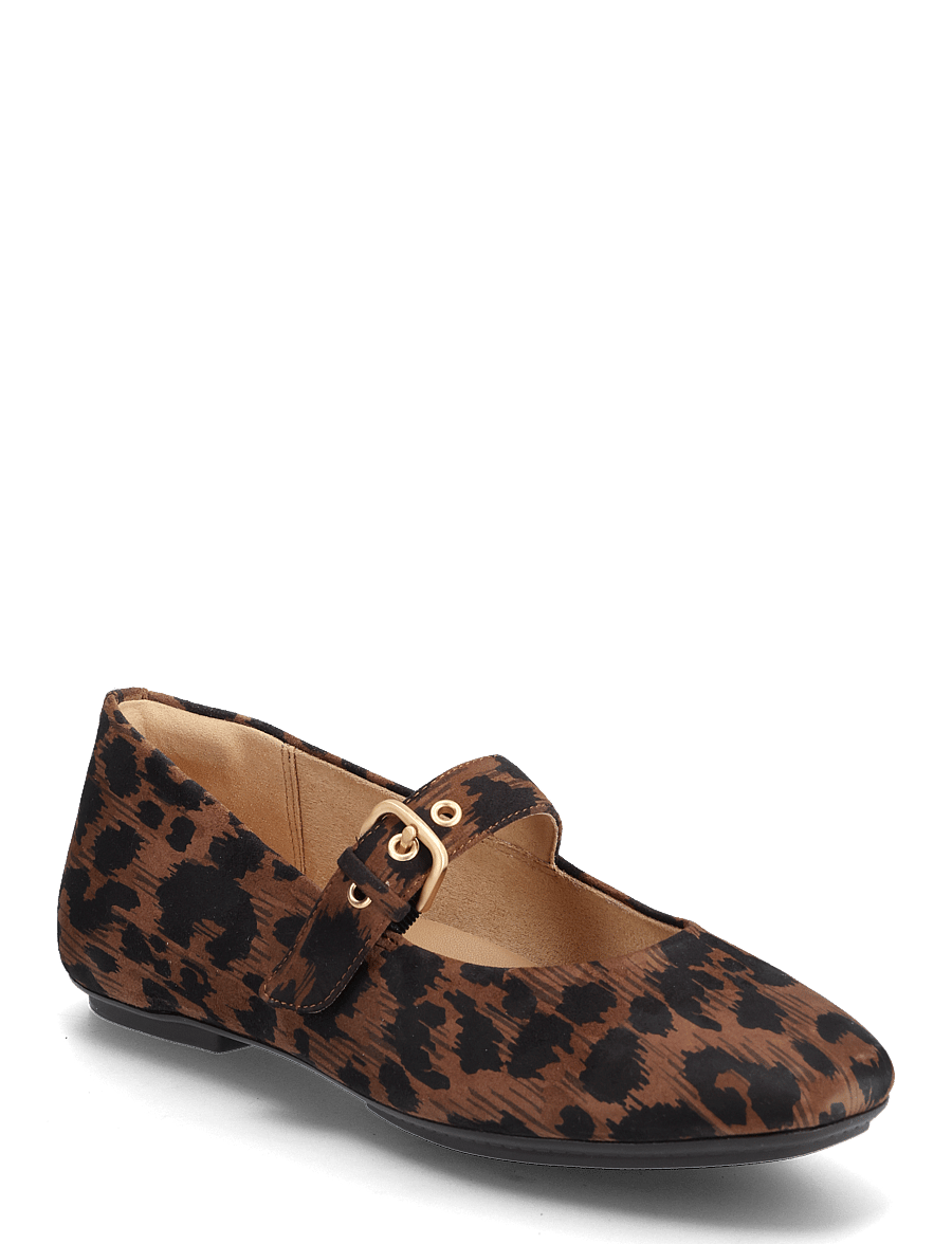 FitFlop - DELICATO LEOPARD SUEDE MARY JANES - chocolate mix - 1