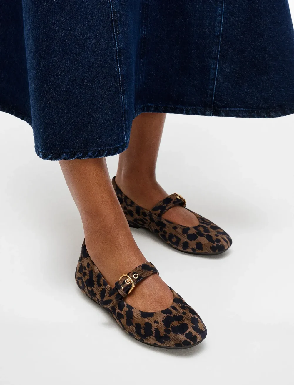 FitFlop - DELICATO LEOPARD SUEDE MARY JANES - særlige begivenheder - chocolate mix - 0