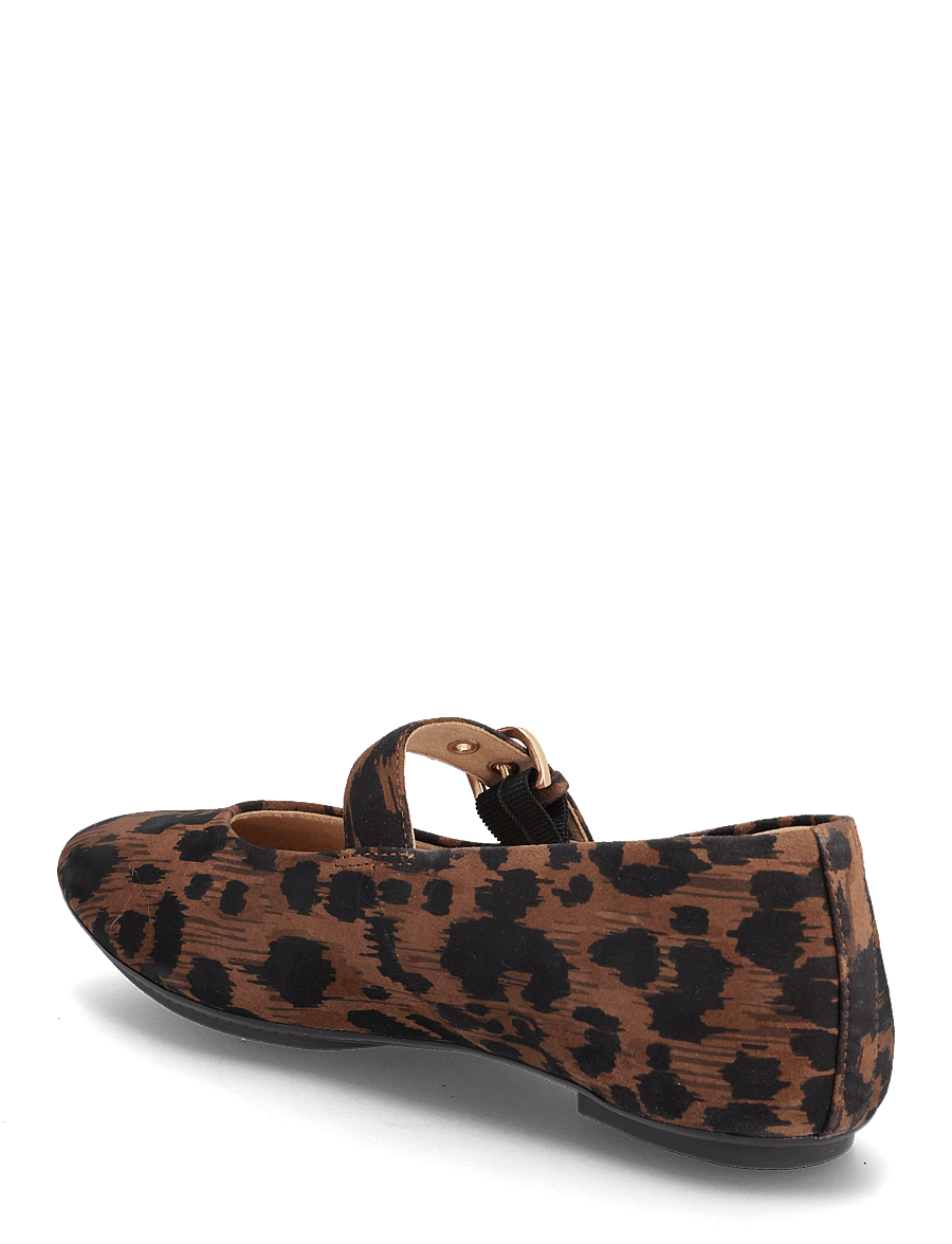 FitFlop - DELICATO LEOPARD SUEDE MARY JANES - chocolate mix - 3