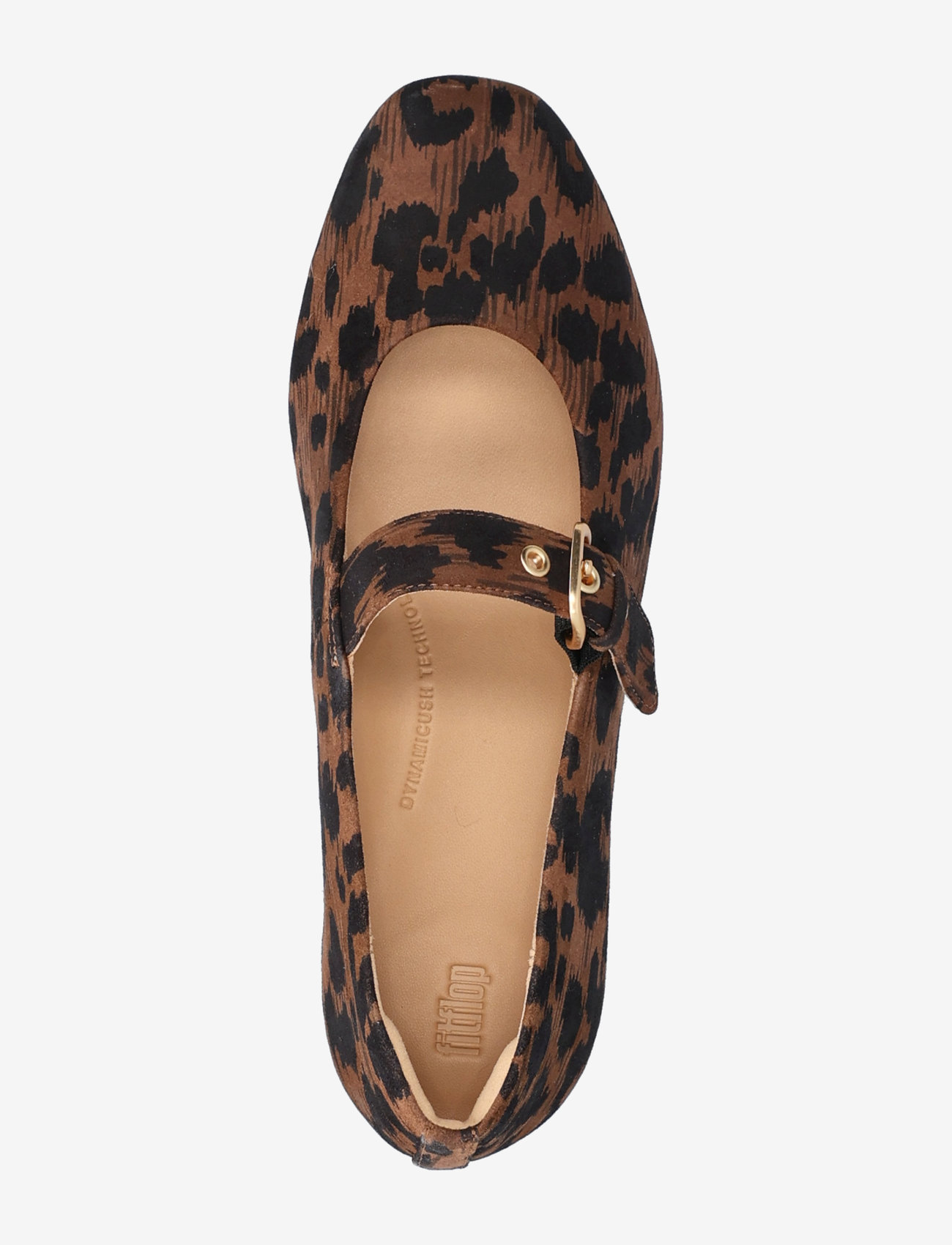 FitFlop - DELICATO LEOPARD SUEDE MARY JANES - besondere anlässe - chocolate mix - 4