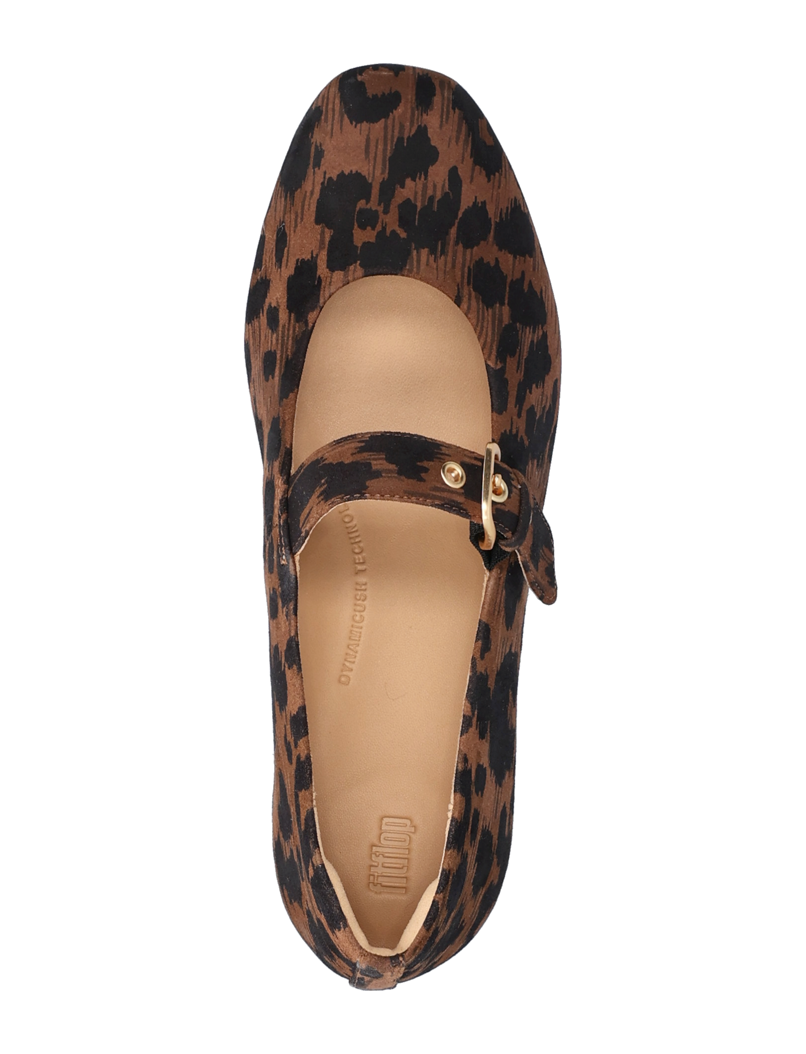 FitFlop - DELICATO LEOPARD SUEDE MARY JANES - særlige begivenheder - chocolate mix - 4