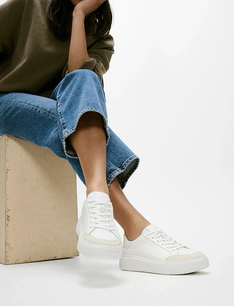 FitFlop - RTG LEATHER/SUEDE SNEAKERS - konfirmation - urban white - 0