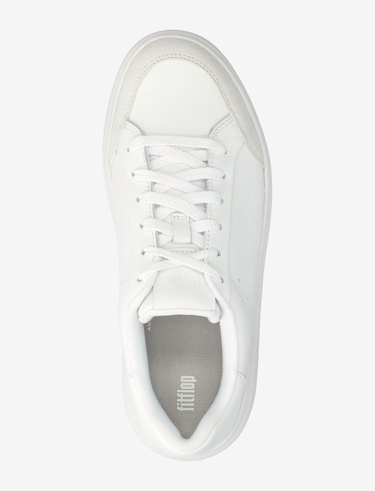FitFlop - RTG LEATHER/SUEDE SNEAKERS - konfirmation - urban white - 4