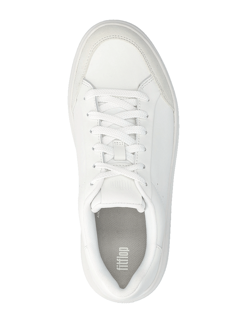 FitFlop - RTG LEATHER/SUEDE SNEAKERS - konfirmation - urban white - 4