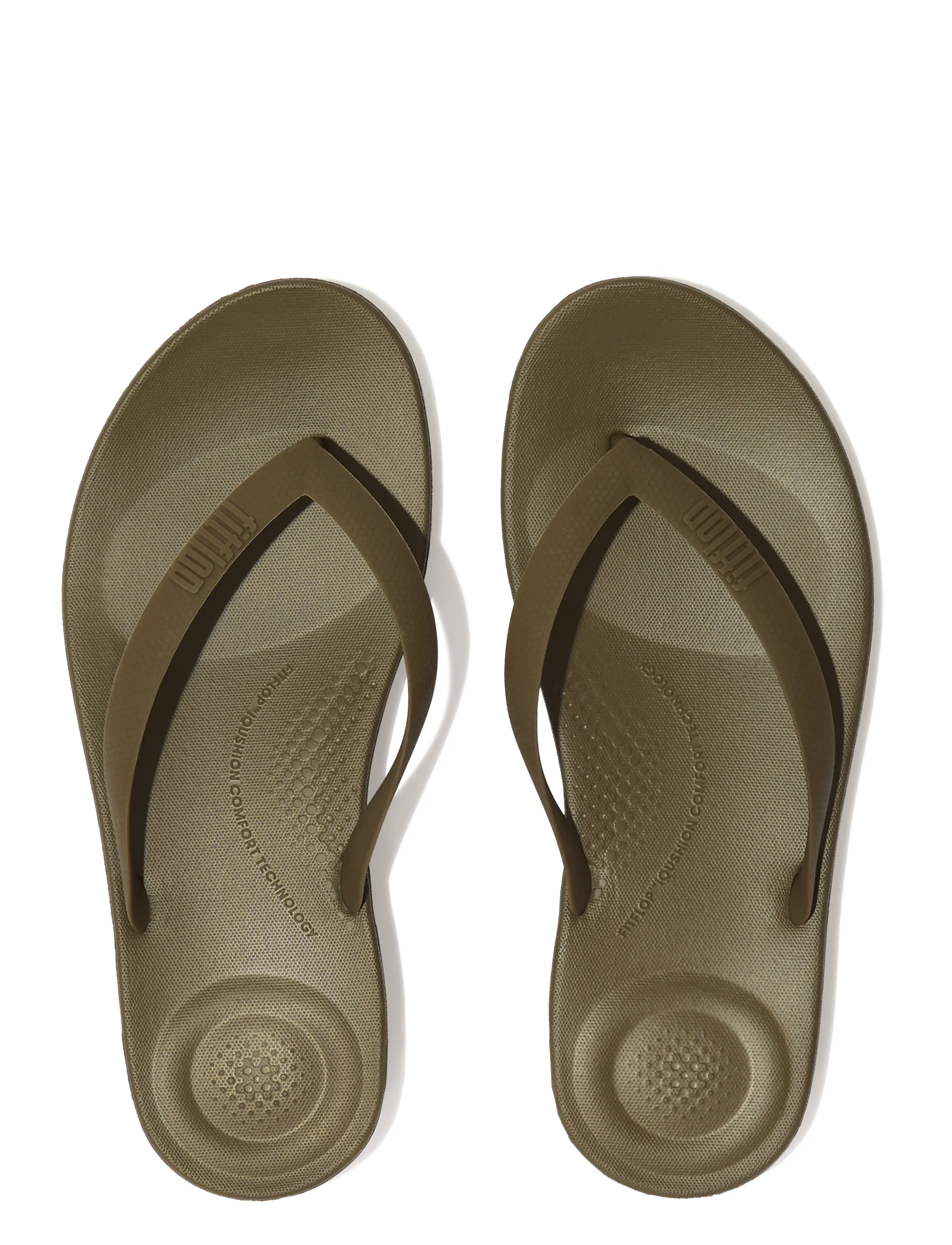 FitFlop - IQUSHION ERGONOMIC FLIP-FLOPS - mossy - 2