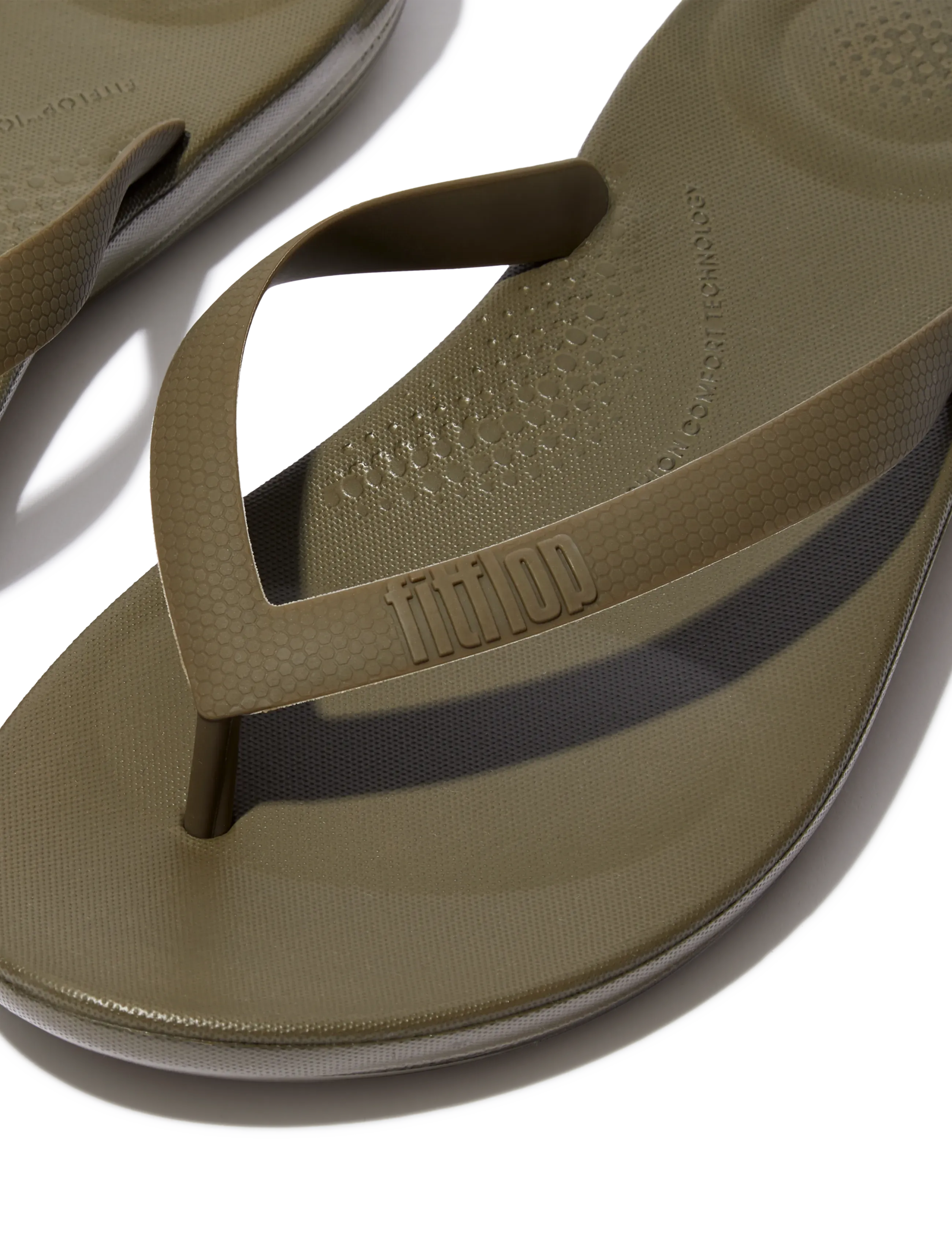 FitFlop - IQUSHION ERGONOMIC FLIP-FLOPS - mossy - 4
