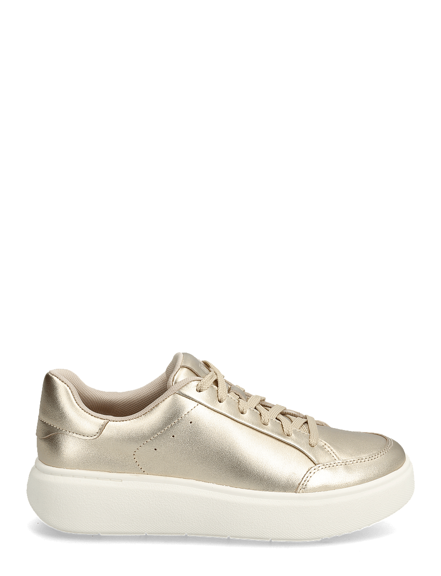 FitFlop - RTG METALLIC-LEATHER SNEAKERS - låga sneakers - platino - 2