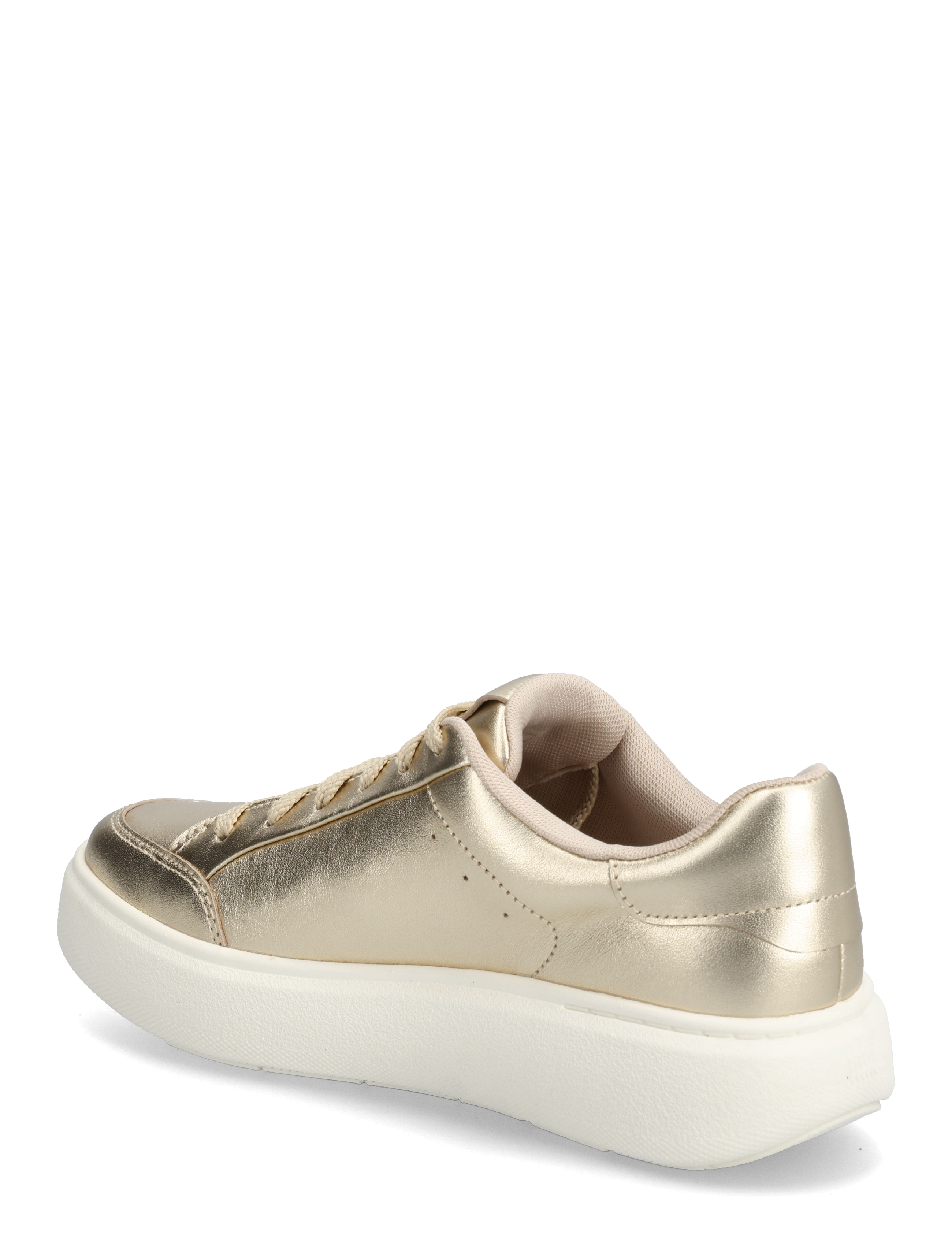 FitFlop - RTG METALLIC-LEATHER SNEAKERS - låga sneakers - platino - 3