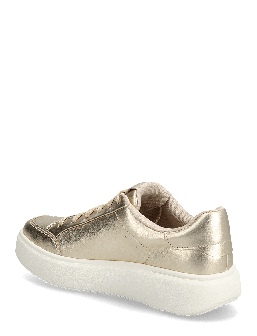 FitFlop - RTG METALLIC-LEATHER SNEAKERS - låga sneakers - platino - 3