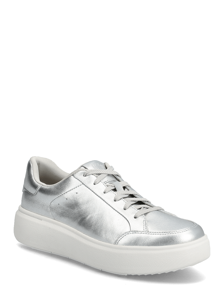 FitFlop - RTG METALLIC-LEATHER SNEAKERS - madala säärega tossud - silver - 1