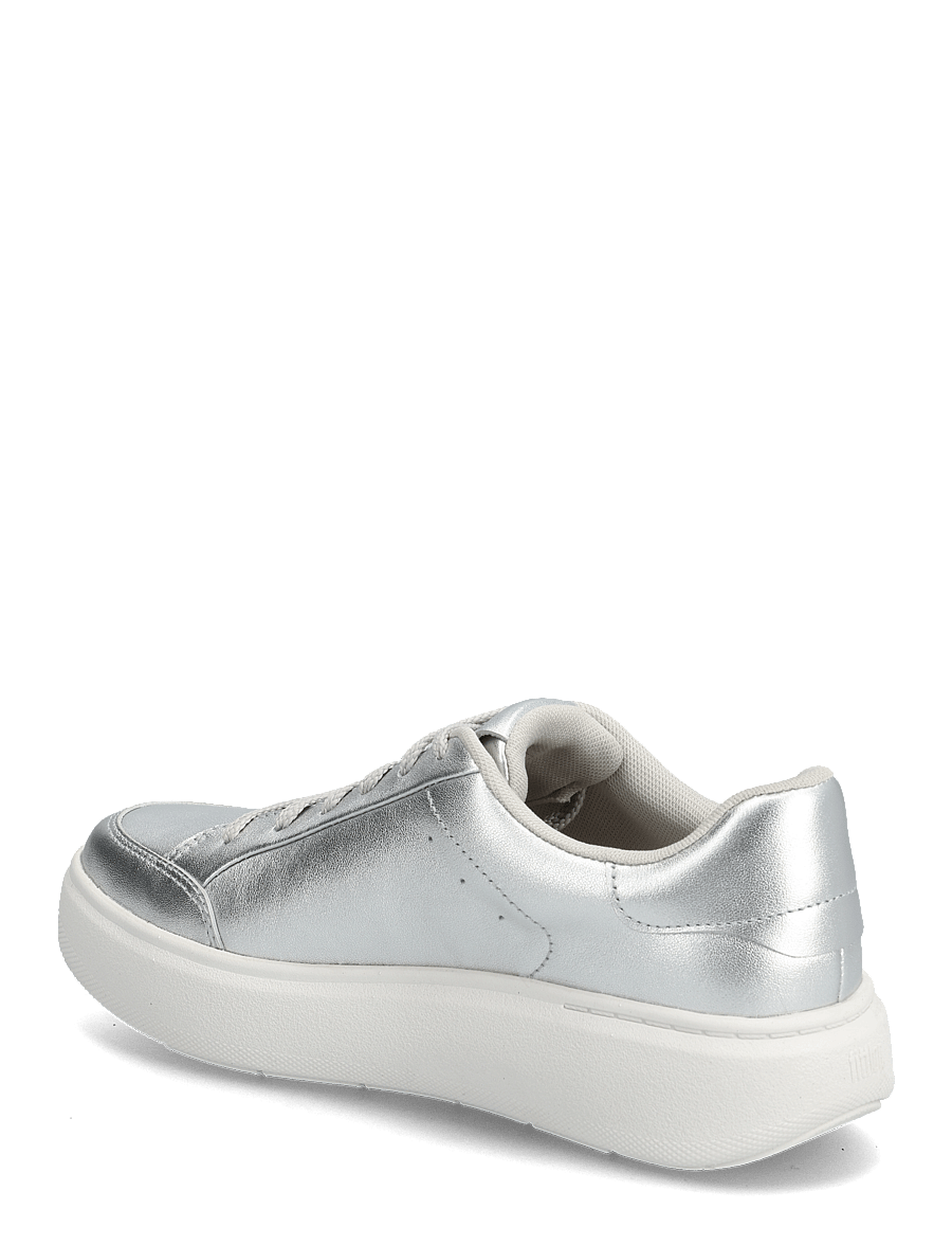 FitFlop - RTG METALLIC-LEATHER SNEAKERS - madala säärega tossud - silver - 3