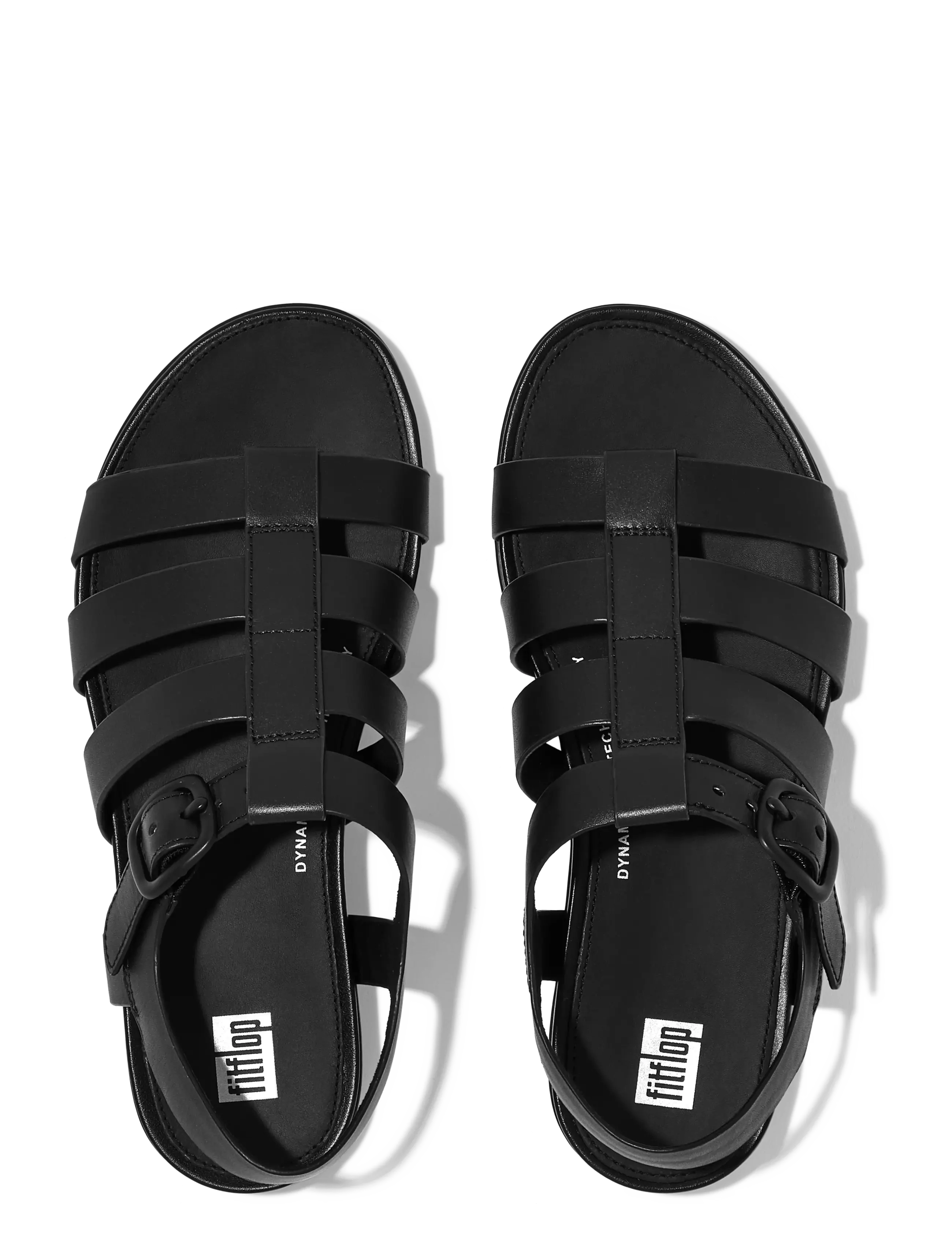 FitFlop - GRACIE LEATHER FISHERMAN SANDALS - gladiatorsandaler - black - 2
