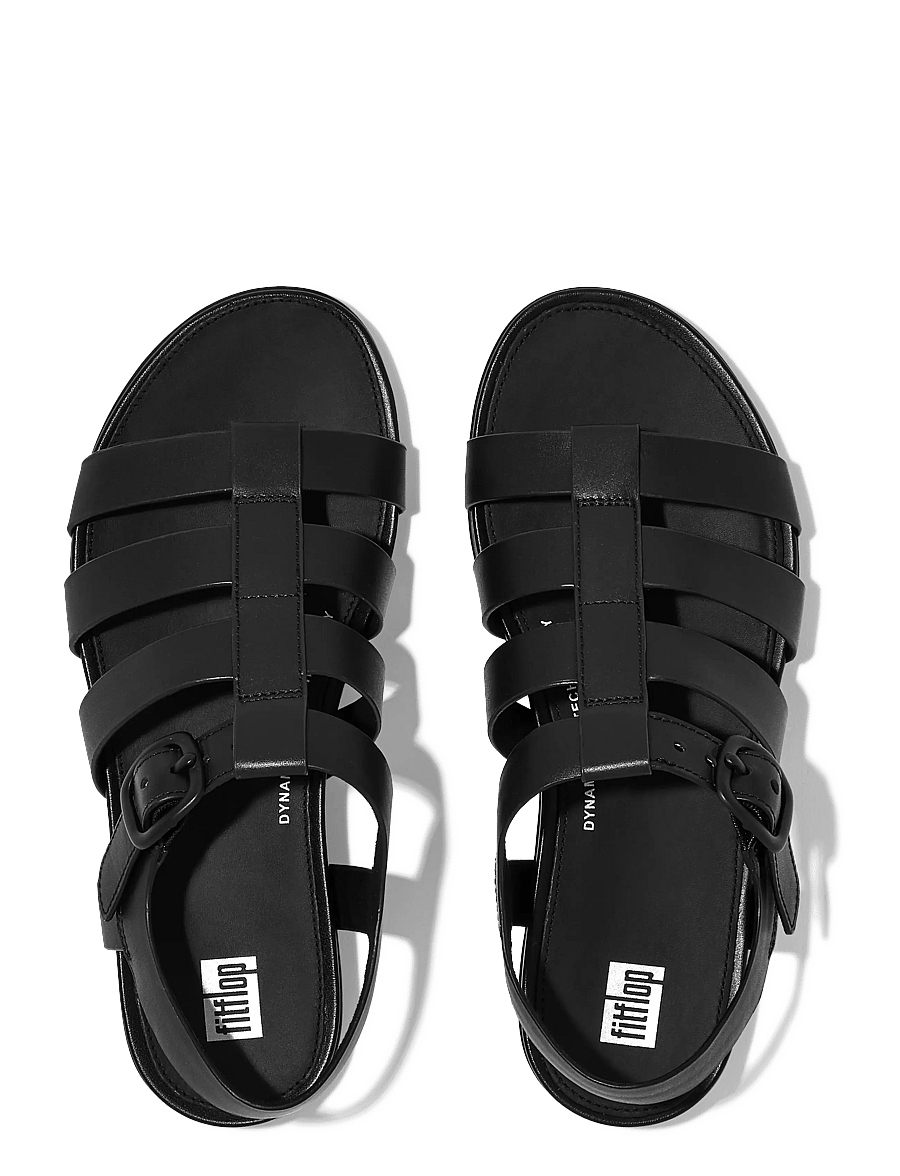 FitFlop - GRACIE LEATHER FISHERMAN SANDALS - gladiatorsandaler - black - 2