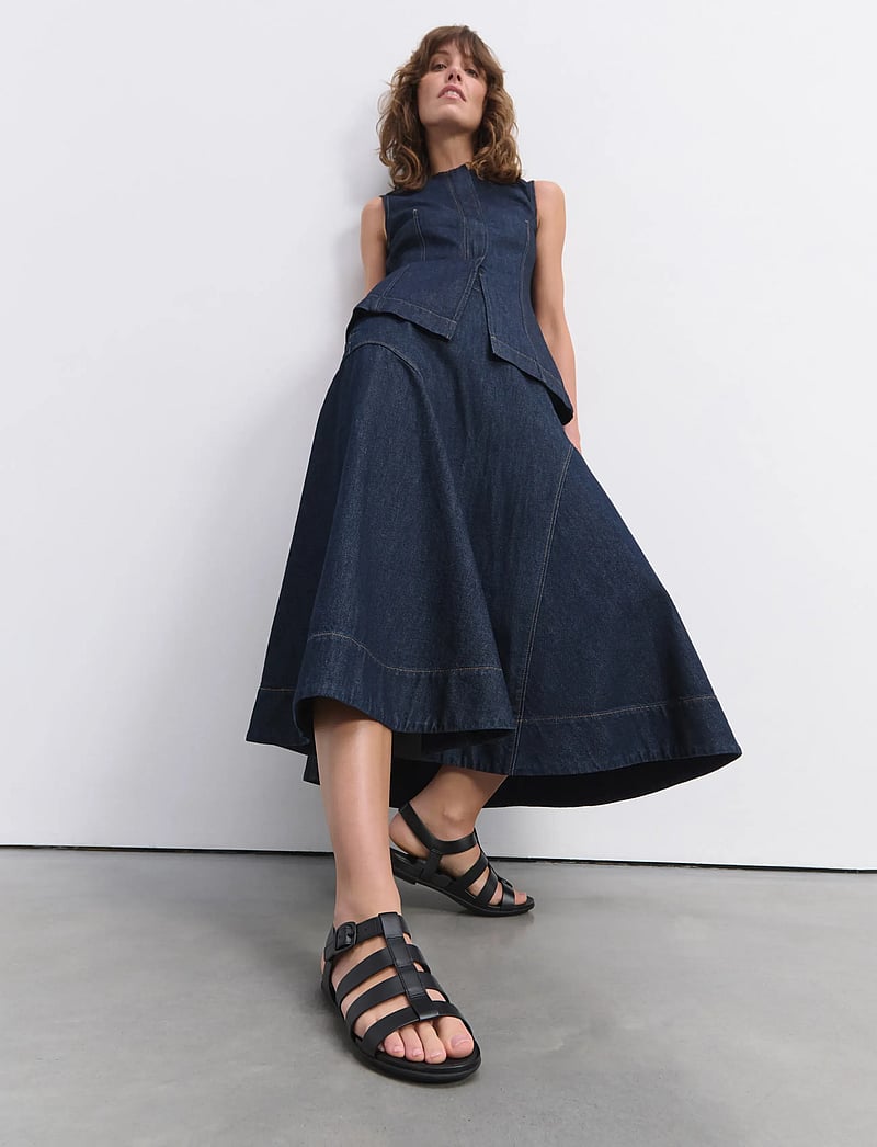 FitFlop - GRACIE LEATHER FISHERMAN SANDALS - gladiatorsandaler - black - 0