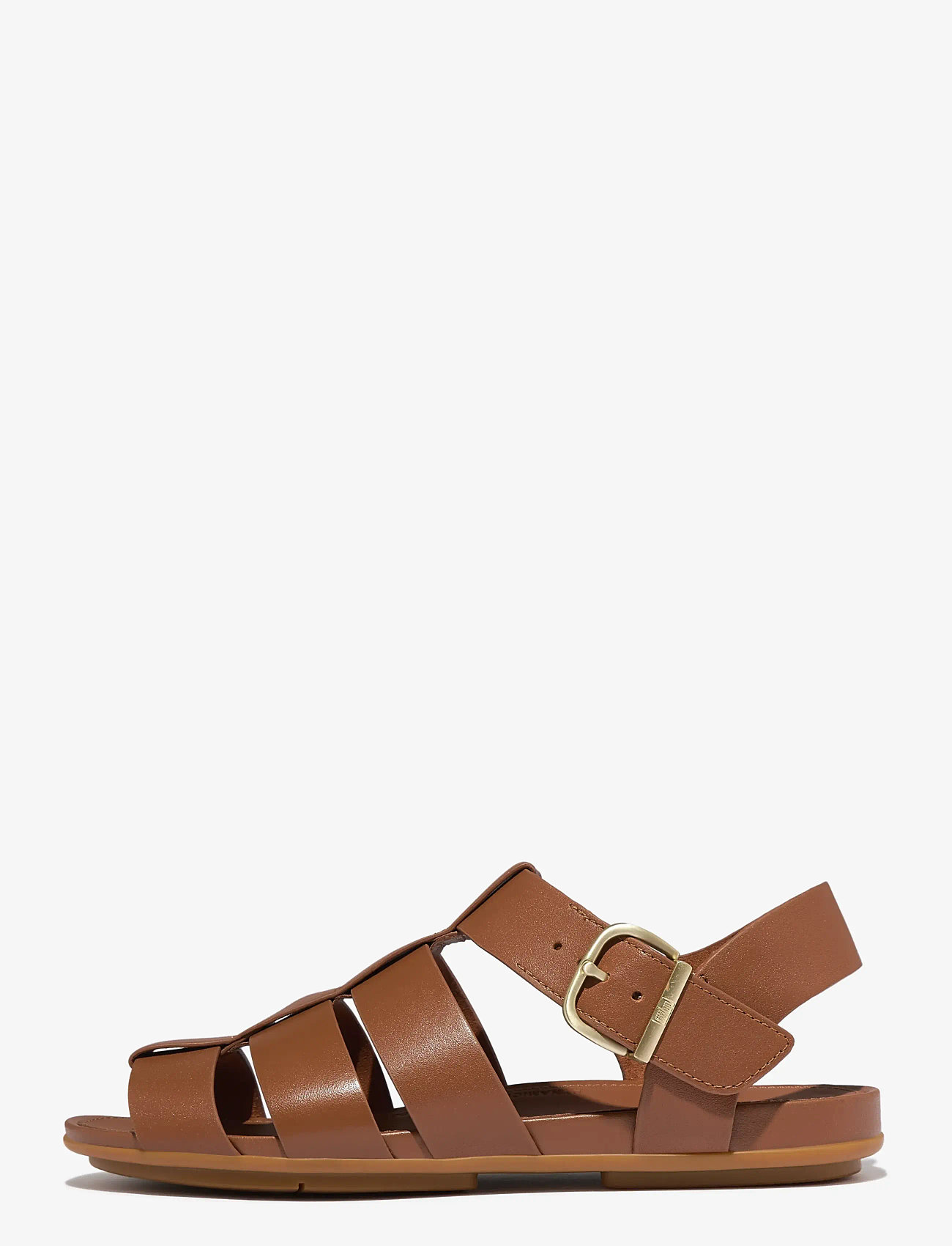 FitFlop - GRACIE LEATHER FISHERMAN SANDALS - gladiator-sandalen - deep tan - 1