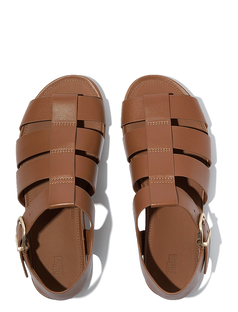 FitFlop - GRACIE LEATHER FISHERMAN SANDALS - gladiator-sandalen - deep tan - 2