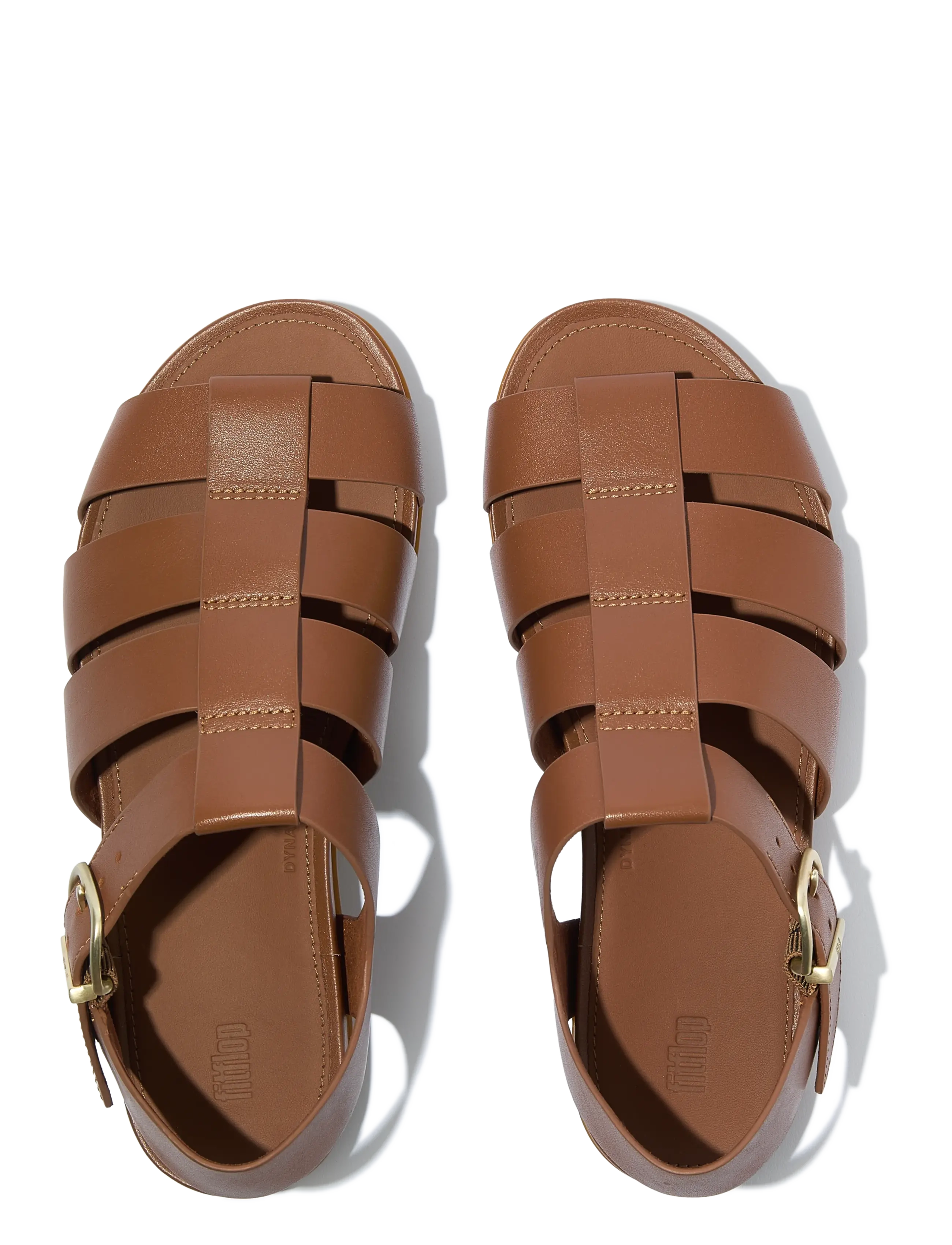 FitFlop - GRACIE LEATHER FISHERMAN SANDALS - romeinse sandalen - deep tan - 2