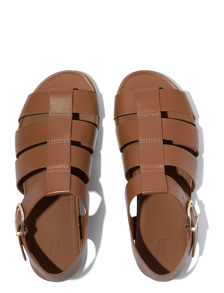 FitFlop - GRACIE LEATHER FISHERMAN SANDALS - romeinse sandalen - deep tan - 2