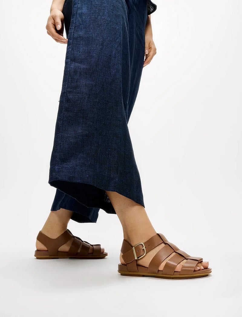 FitFlop - GRACIE LEATHER FISHERMAN SANDALS - gladiator-sandalen - deep tan - 0